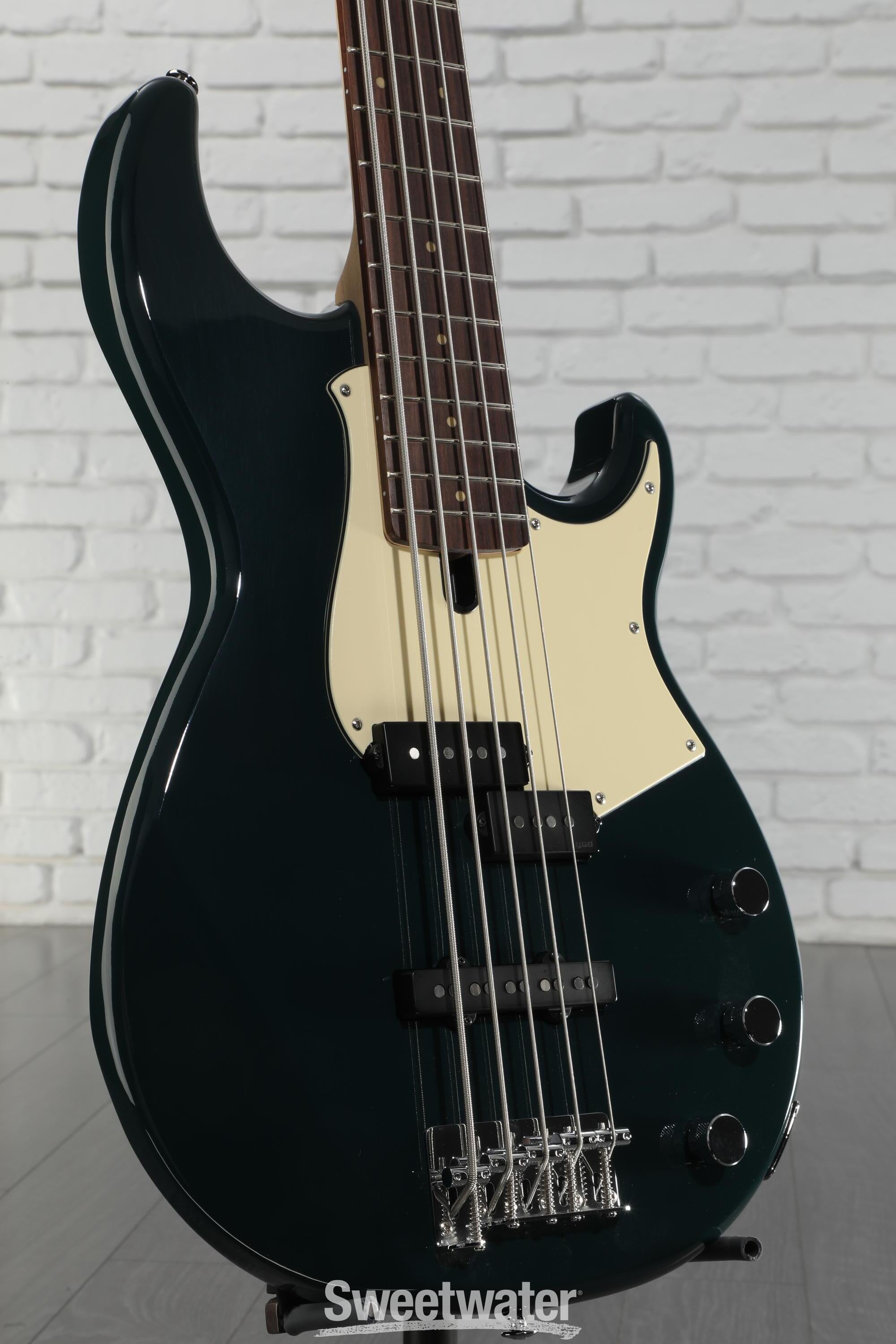 Yamaha BB435 5-string Bass Guitar - Teal Blue | Sweetwater