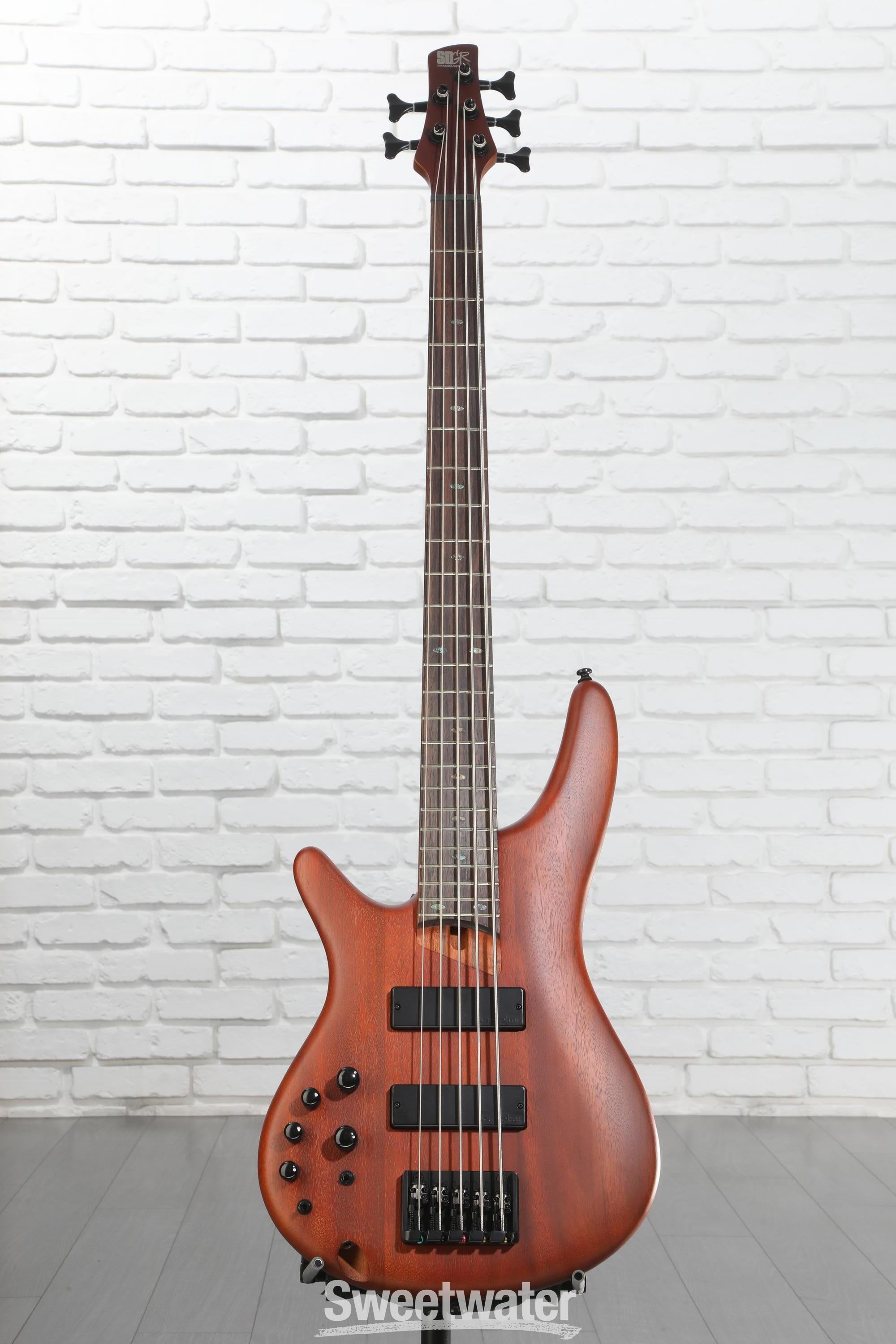 Ibanez SR505EL Left-handed Bass Guitar - Brown Mahogany | Sweetwater