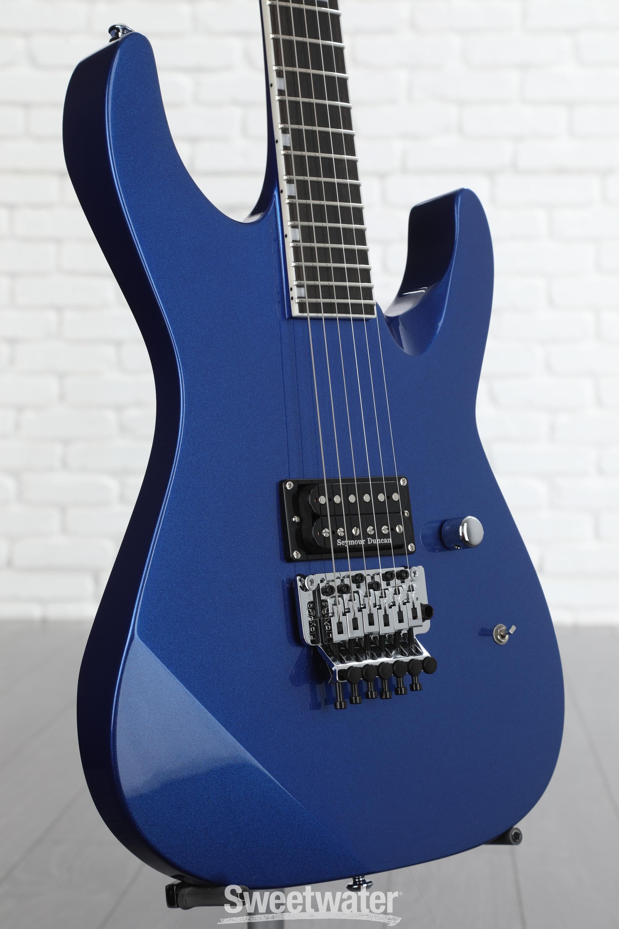 ESP LTD M-1 Custom '87 FR - Dark Metallic Blue | Sweetwater