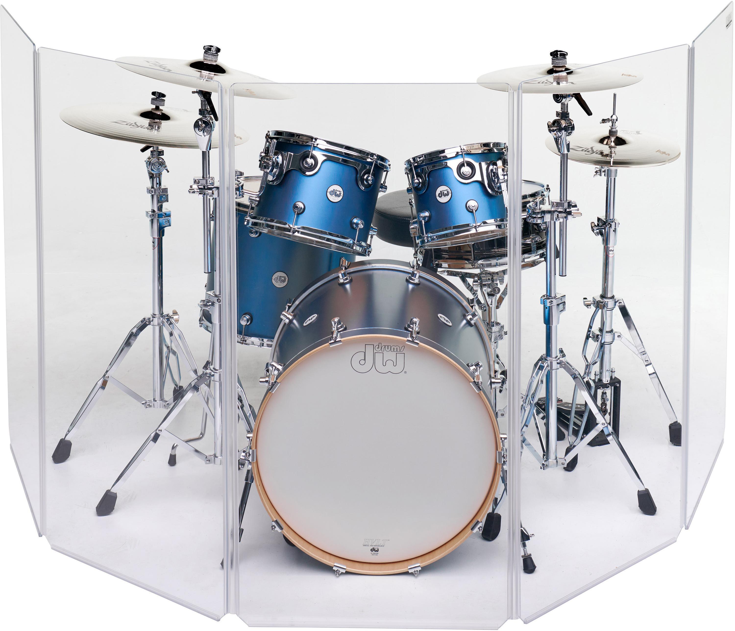 ClearSonic A2448x5 Acrylic Drum Shield - 5 Panels, 4-foot Height