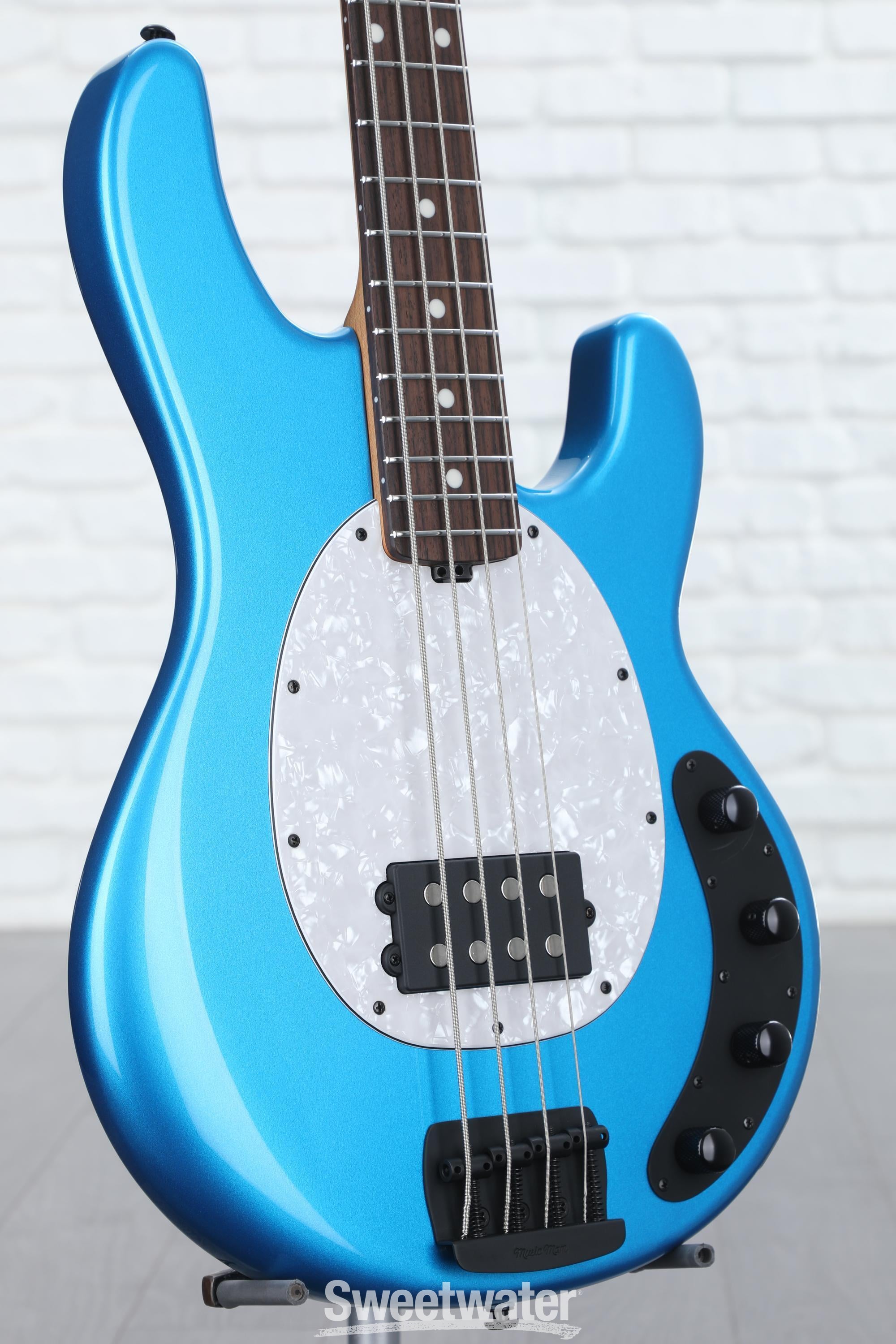 Ernie Ball Music Man StingRay Special Bass Guitar - Speed Blue with  Rosewood Fingerboard