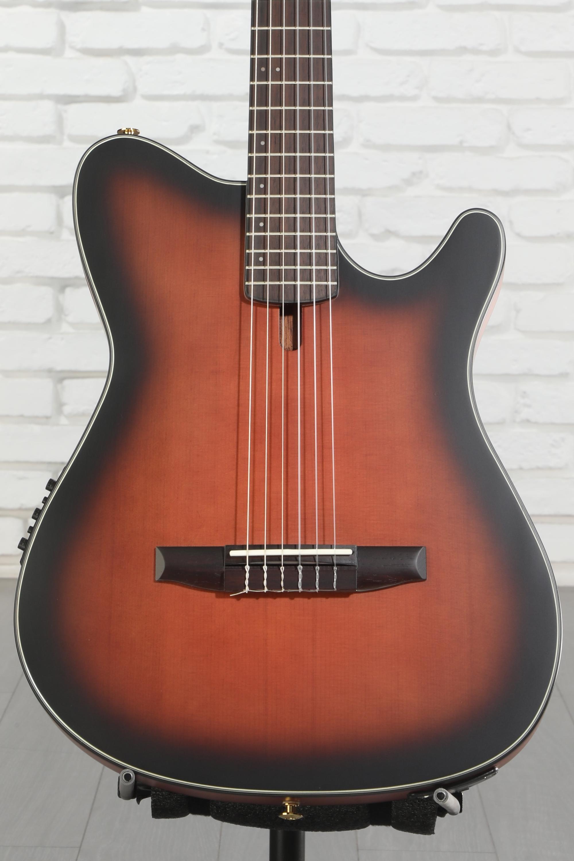 Ibanez FRH10N Thinline Nylon Acoustic-electric Guitar - Brown