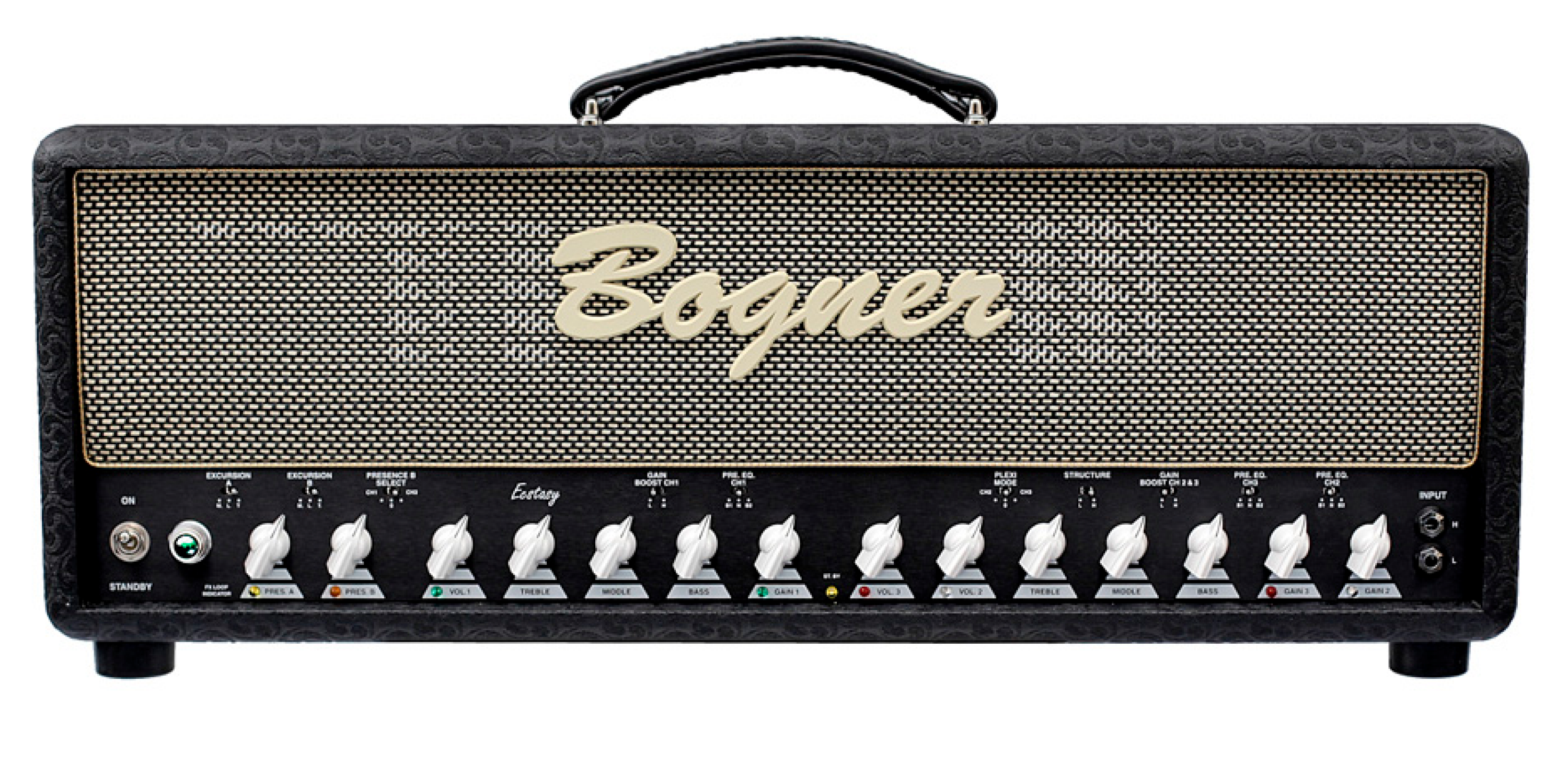 Bogner Ecstasy 100-watt Tube Head with EL34's and A/AB Switch 