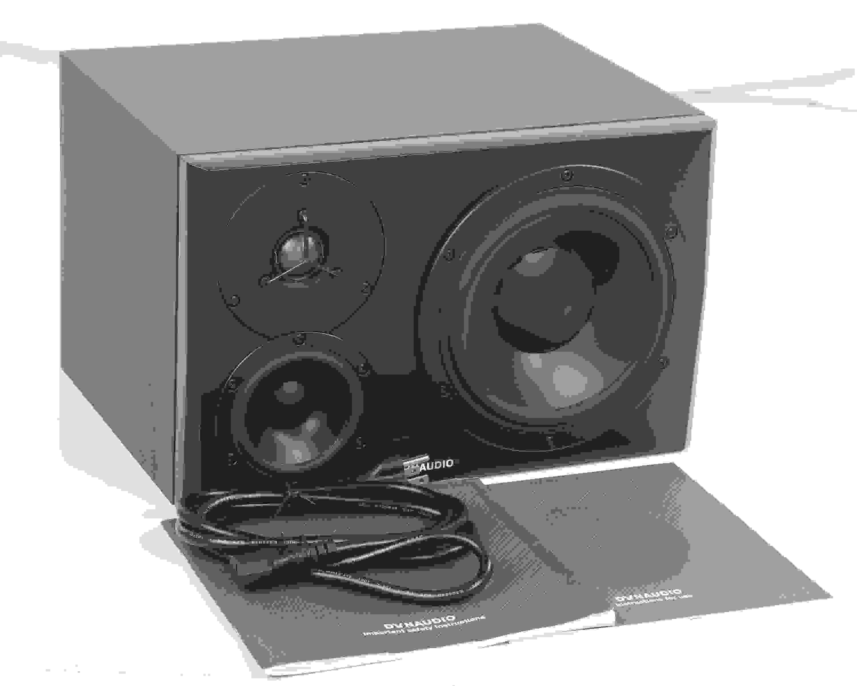 Dynaudio LYD 48 3-way Powered Studio Monitor (Left Side) - Black