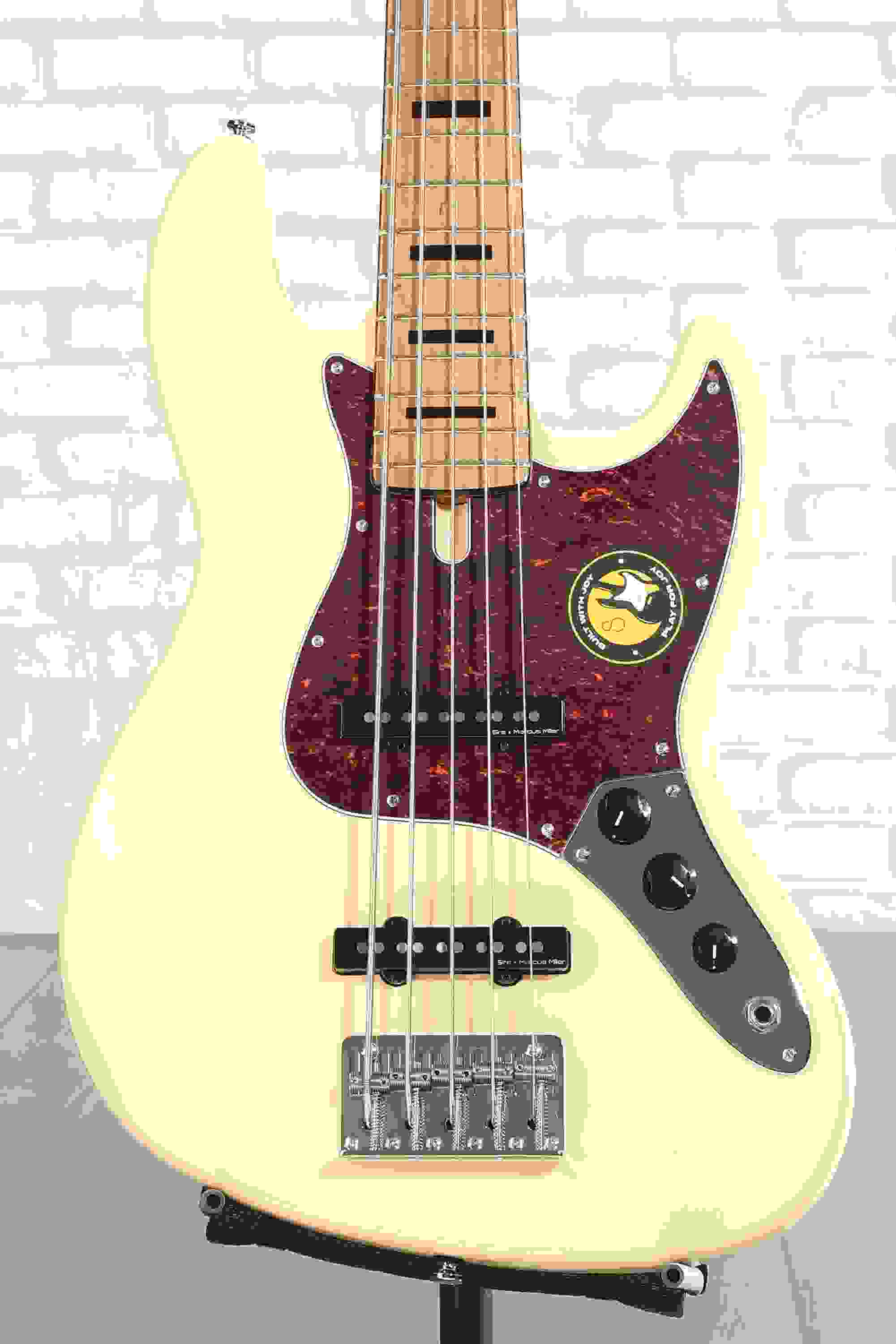 Sire Marcus Miller V5 Alder 5-string Bass Guitar - Vintage White