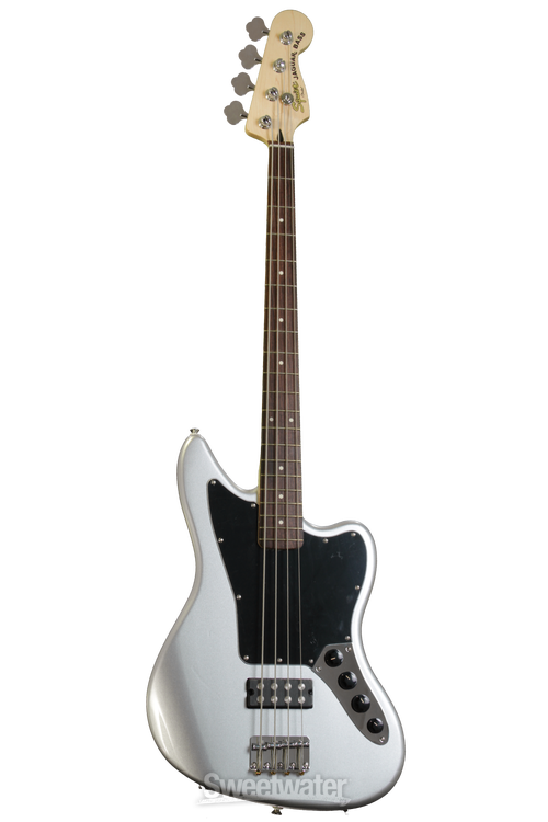 Squier Vintage Modified Jaguar Bass Special HB - Silver | Sweetwater
