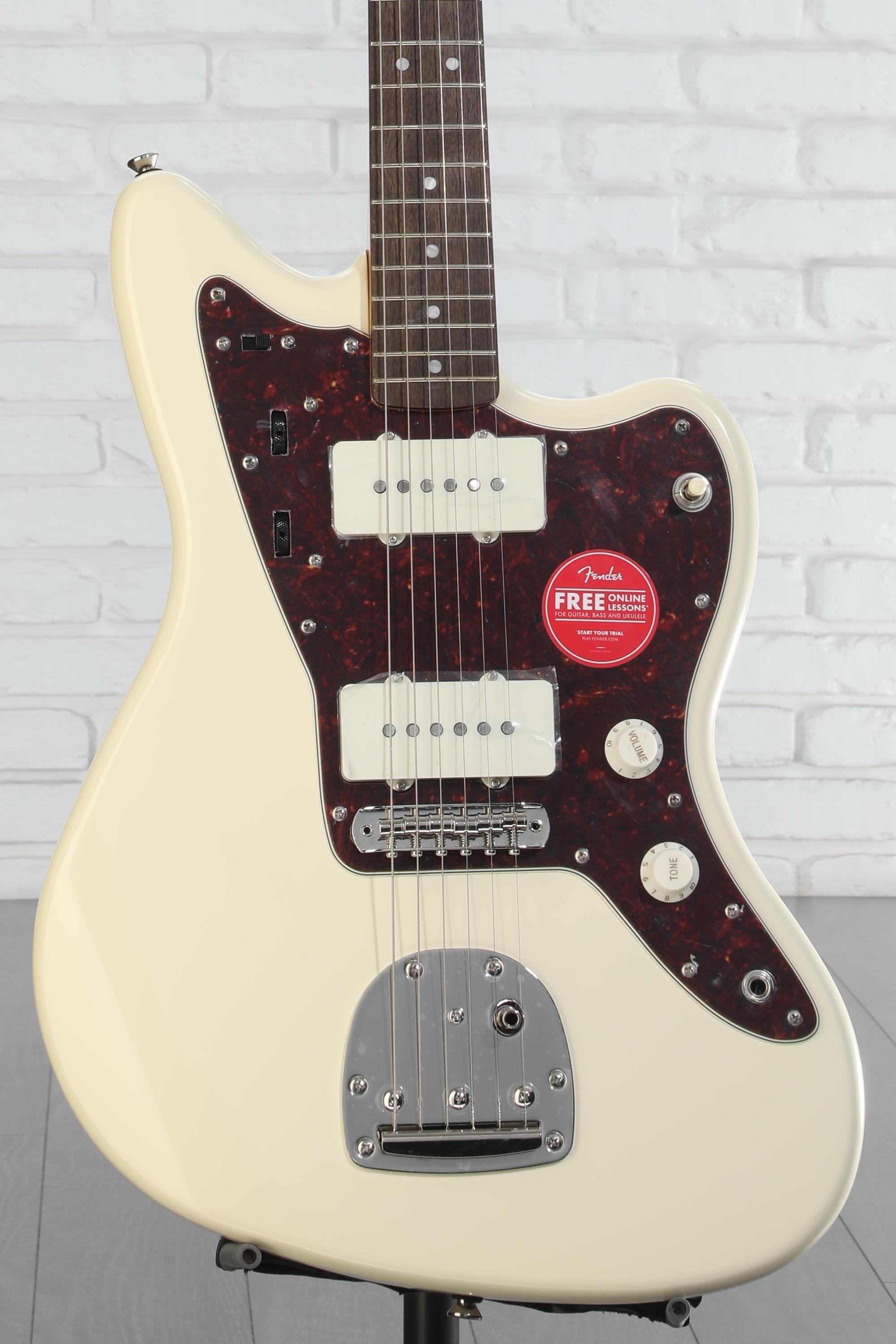 美品 Squier JAZZMASTER Classic Vibes’60s 白 Squier Classic Vibe '60s Jazzmaster Electric Guitar Olympic