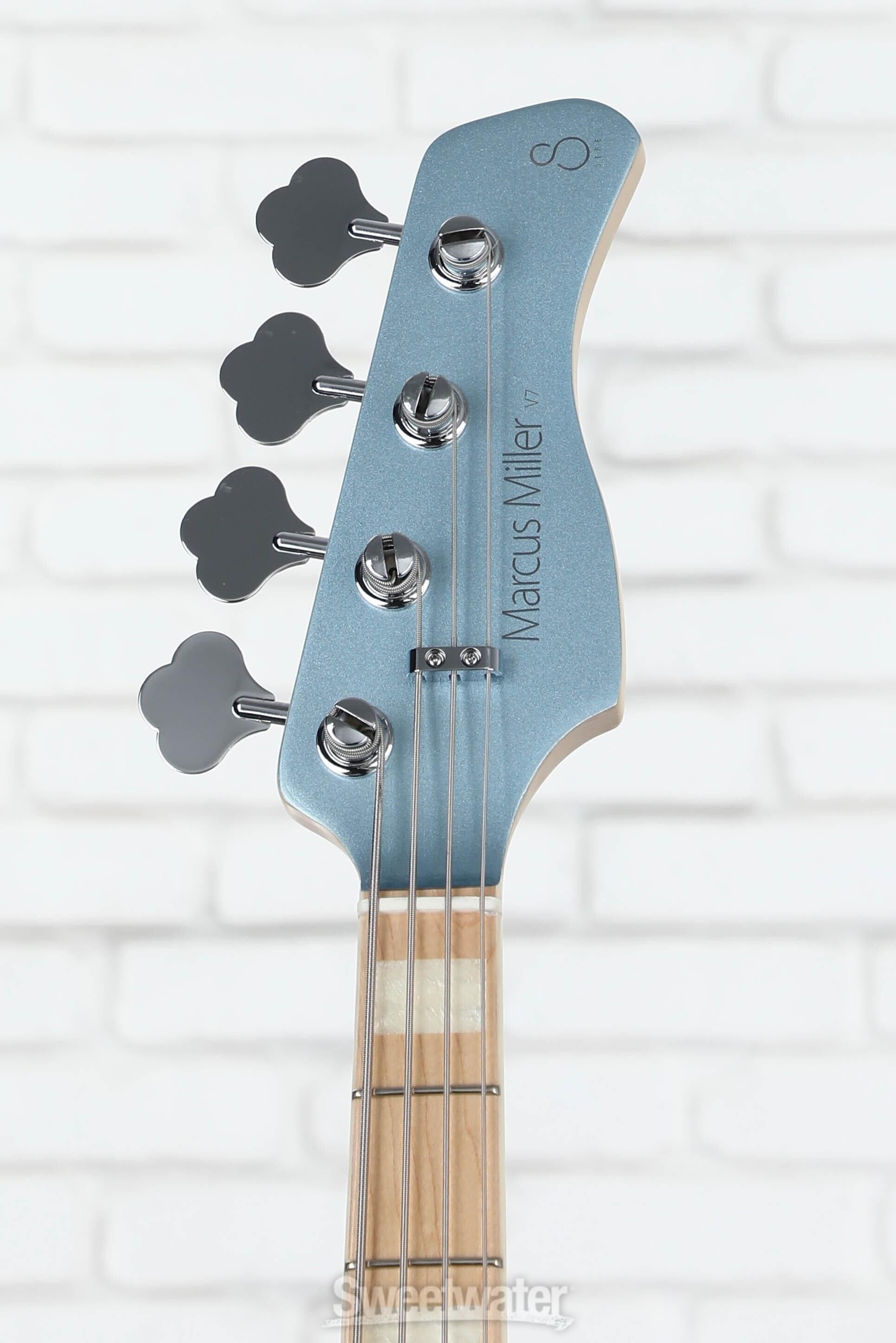 Sire Marcus Miller V7 Swamp Ash 4-string Bass Guitar - Lake Placid