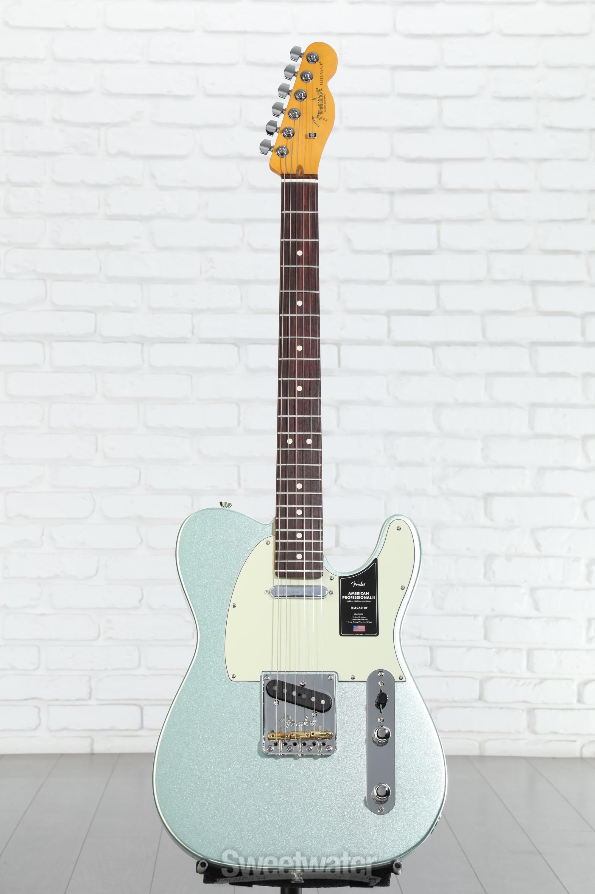 Fender American Professional II Telecaster - Mystic Surf Green