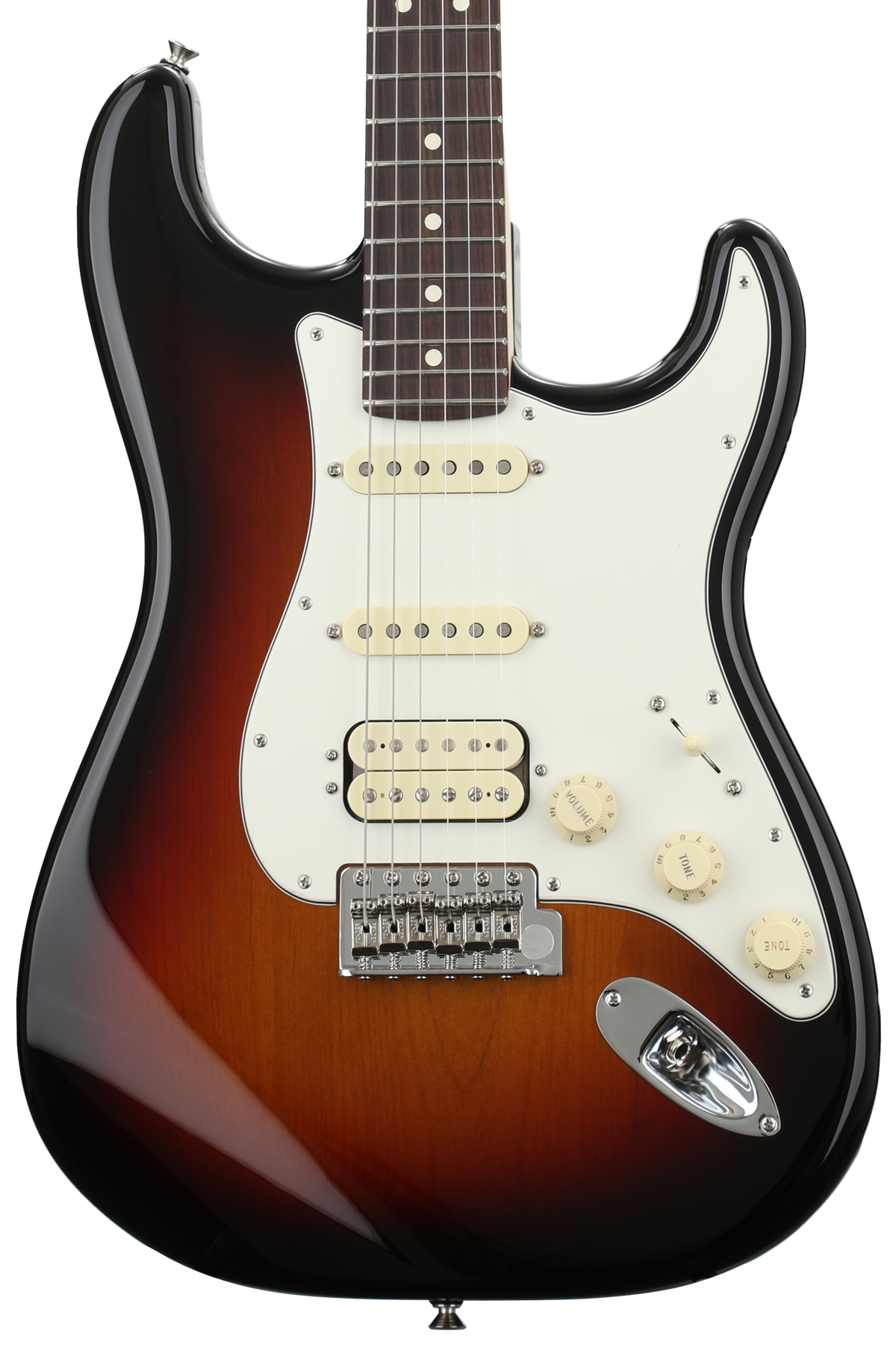 Fender American Performer Stratocaster HSS - 3 Tone Sunburst with Rosewood Fingerboard