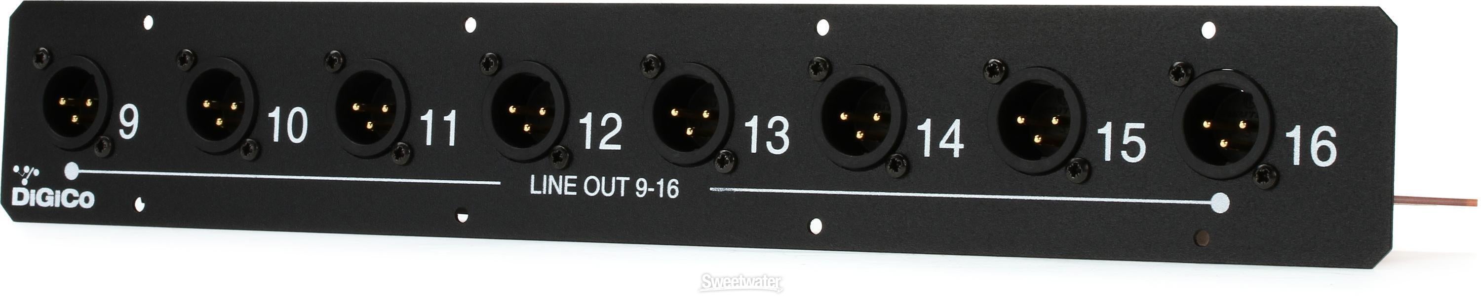 DiGiCo D-RACK-DAC D-Series 8 Ch Analog Output Card | Sweetwater
