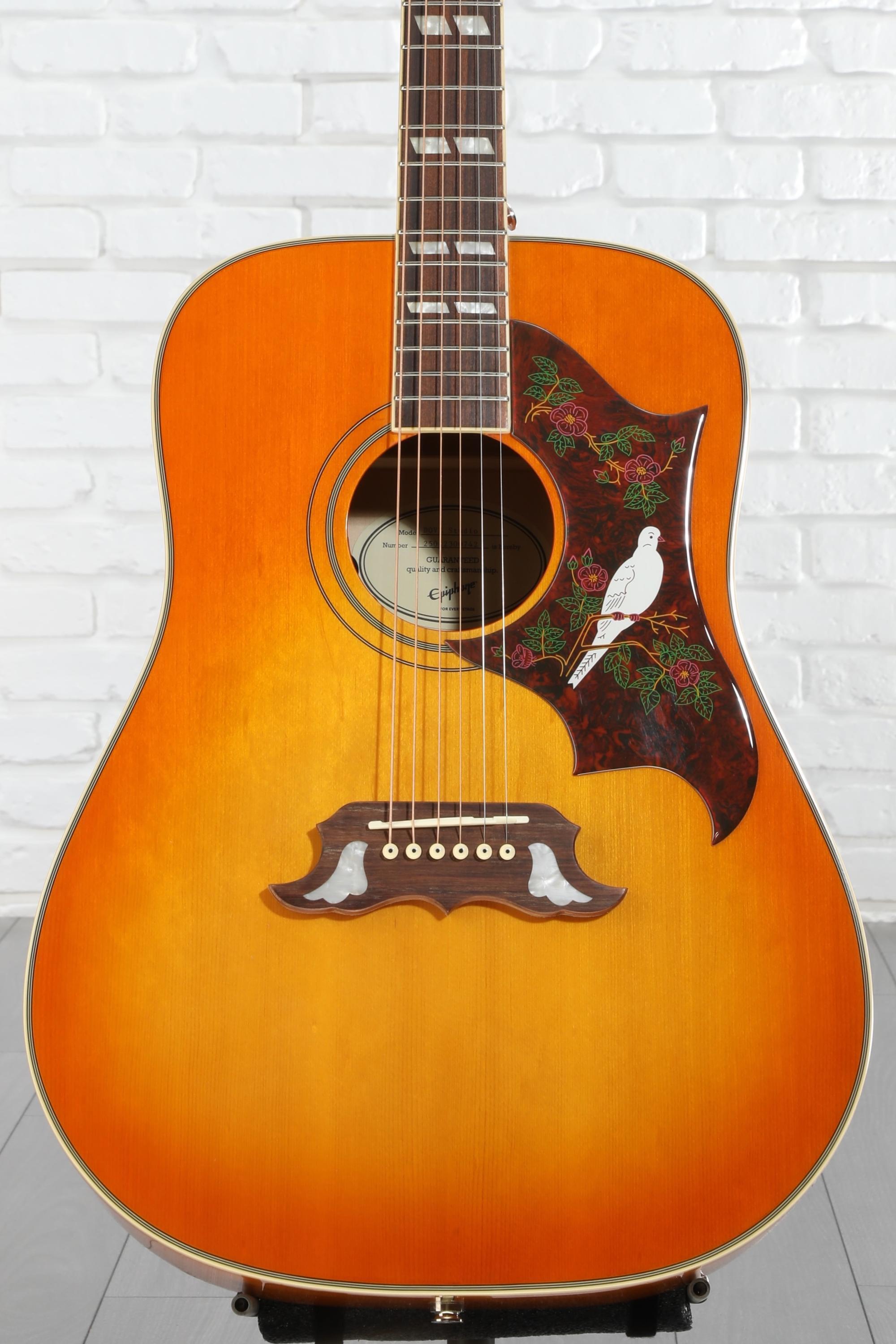 【プレゼント当選品】Epiphone DOVE NAアコースティックギター プレゼント当選品】Epiphone DOVE NAアコースティックギター