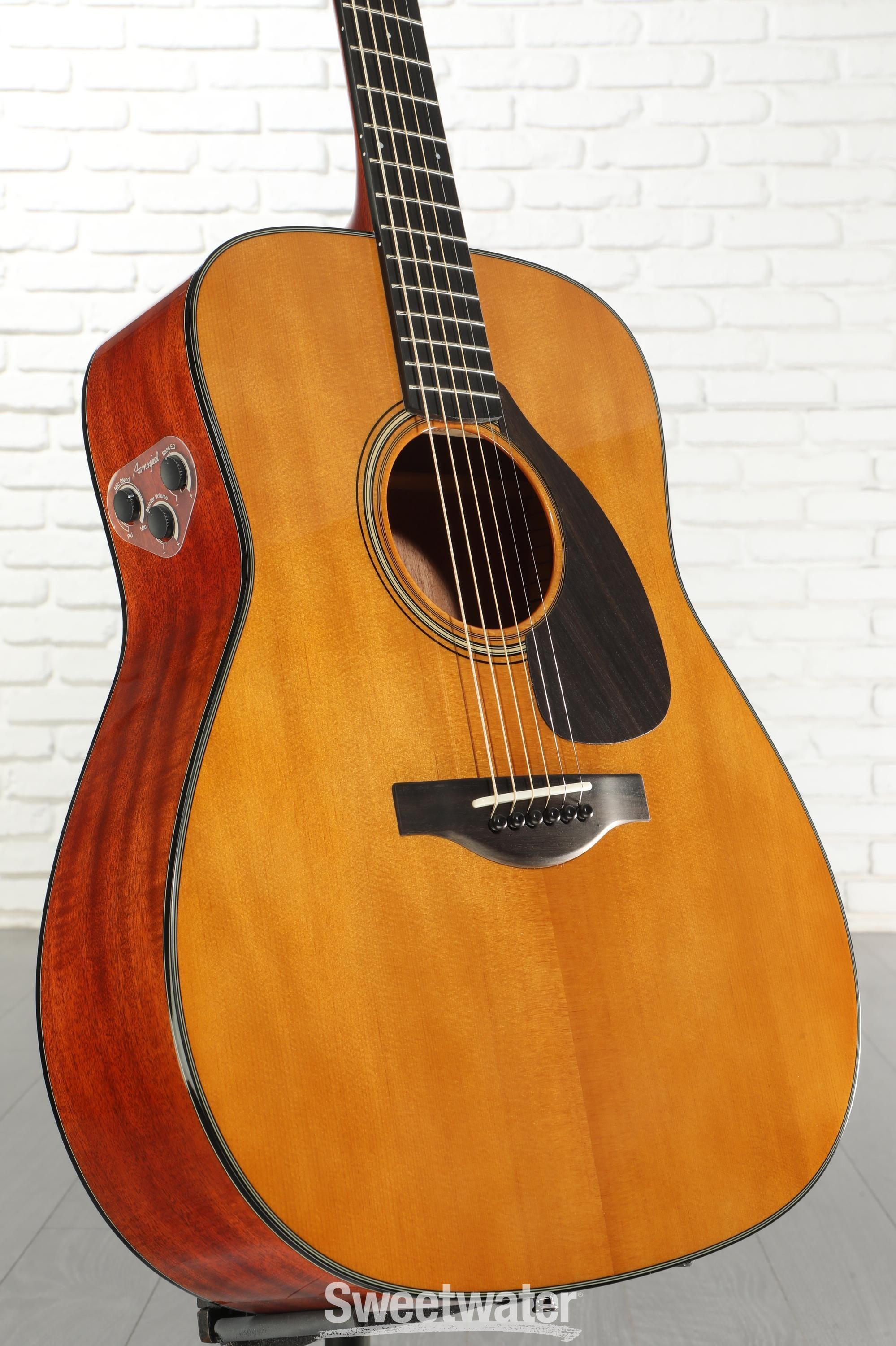 Yamaha Red Label FGX5 Acoustic Guitar - Natural | Sweetwater