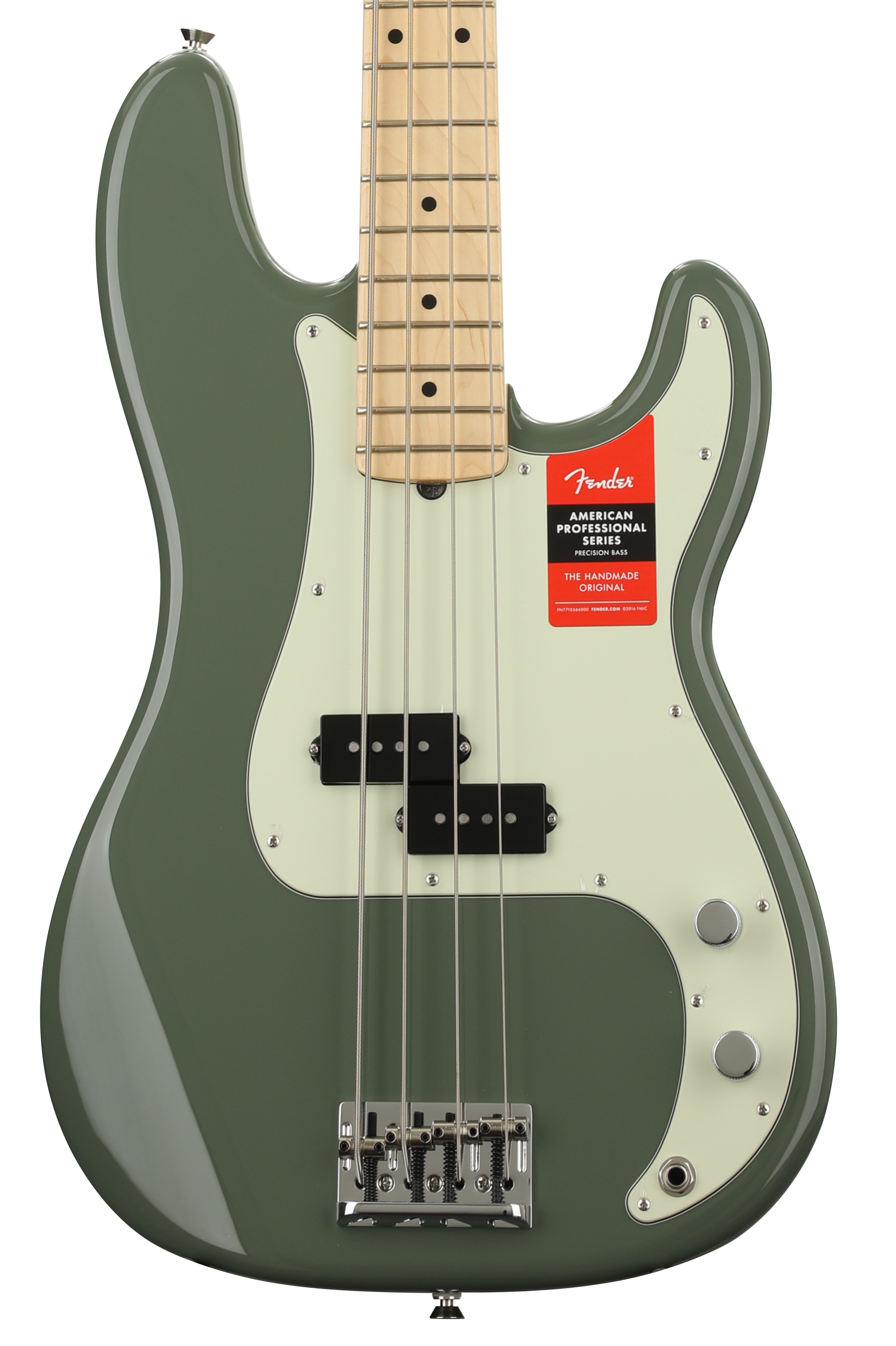 Fender American Professional Precision Bass - Antique Olive with Maple  Fingerboard | Sweetwater