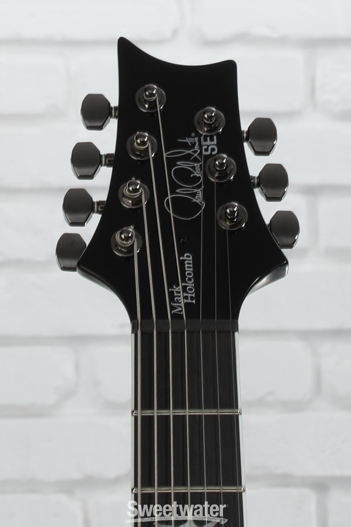 PRS SE Mark Holcomb SVN Signature 7-string Electric Guitar - Holcomb Blue Burst