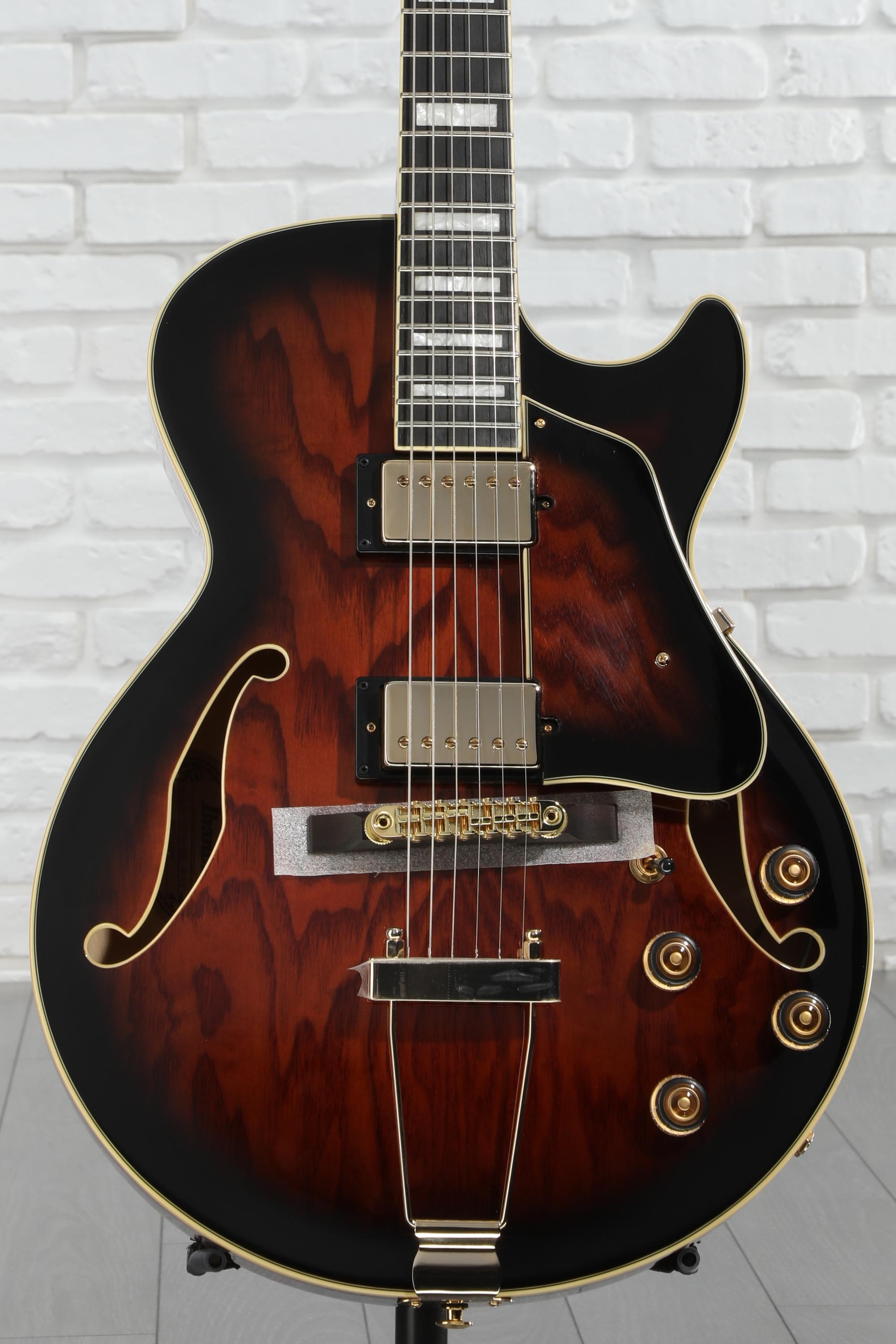 橘 Ibanez AG95QA-DBS – United States