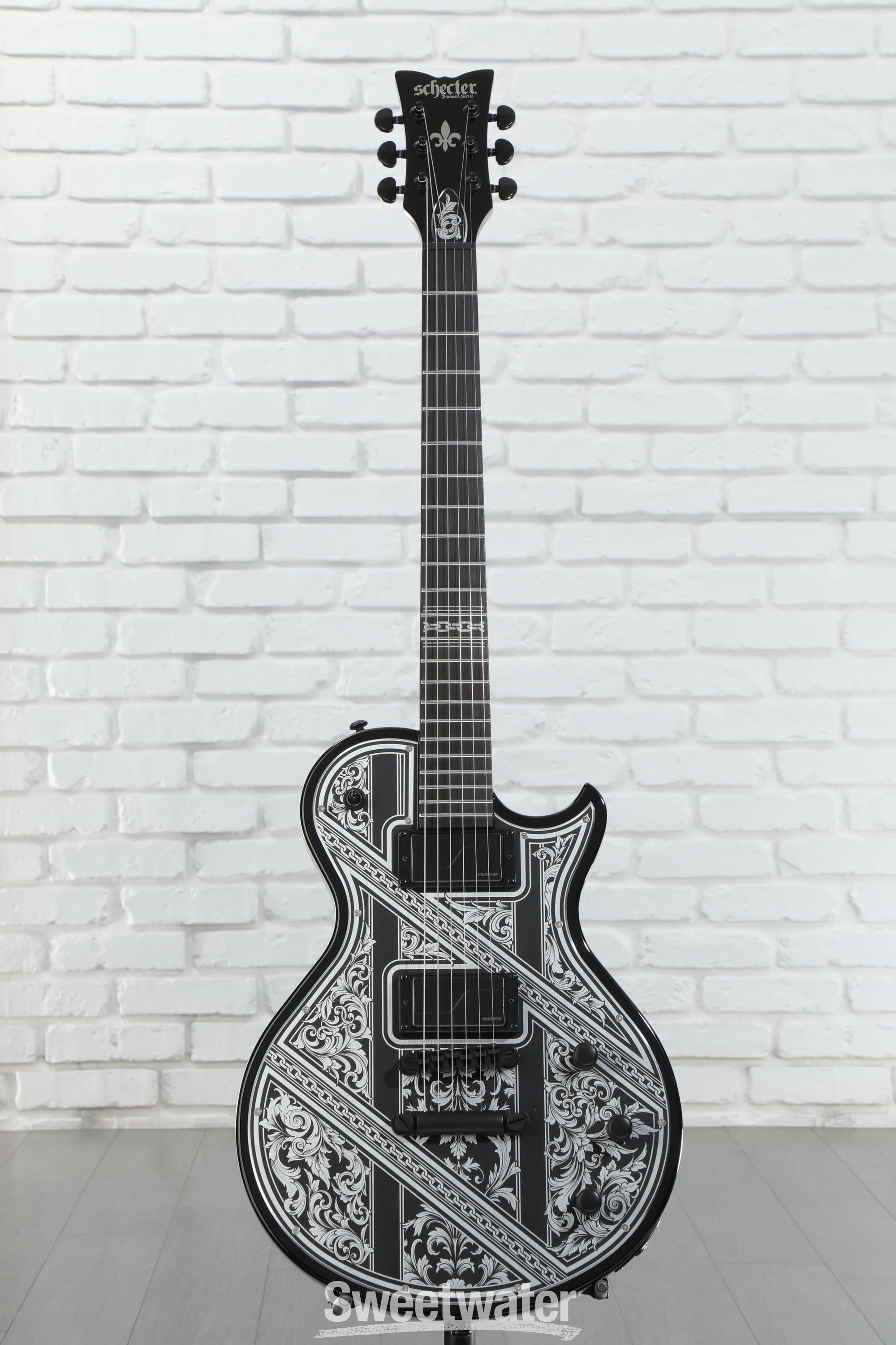 SCHECTER HELLRAISER SOLOⅡ レスポールカスタム ブラック Solo