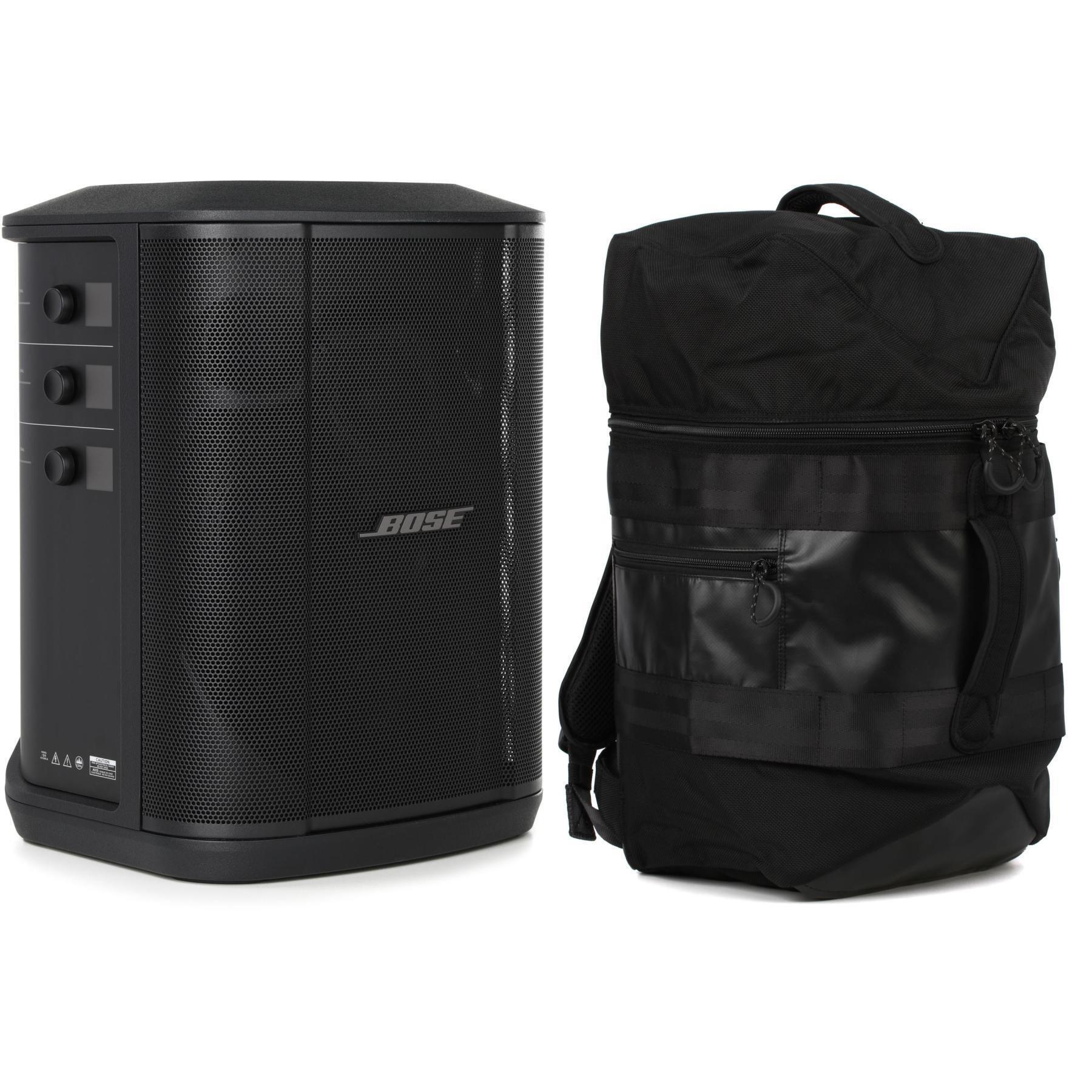 Bose S1 Pro + plus Speaker System Backpack - Black personalized logos