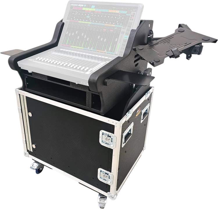 ProX ZCase Flip-Ready Patented Hydraulic Lift Console Case