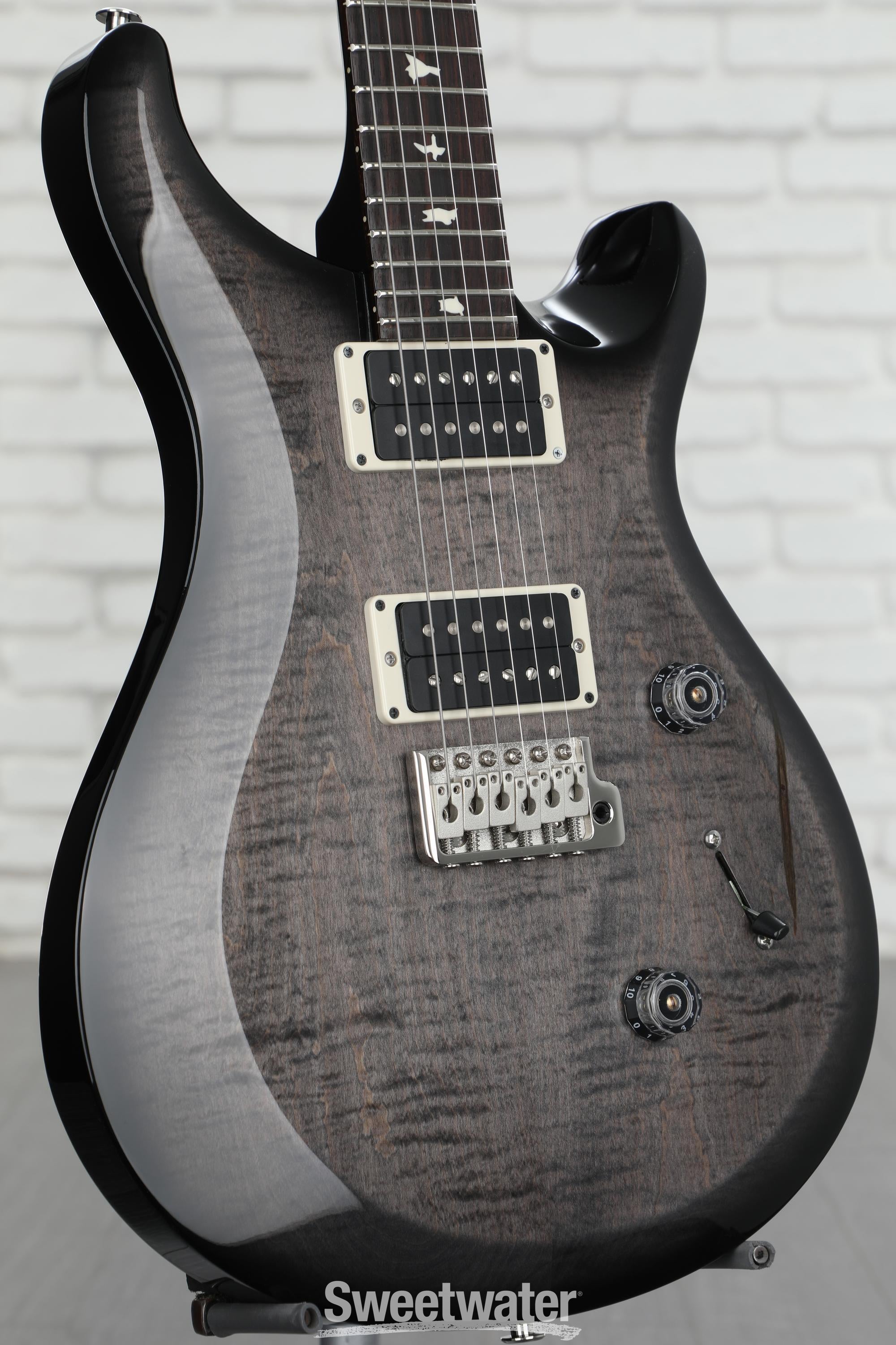 ギター PRS SE Custom24 Faded Gray Black Burst P.R.S. SE Custom 24 (Faded Gray Black Burst) ｜イケベ楽器店