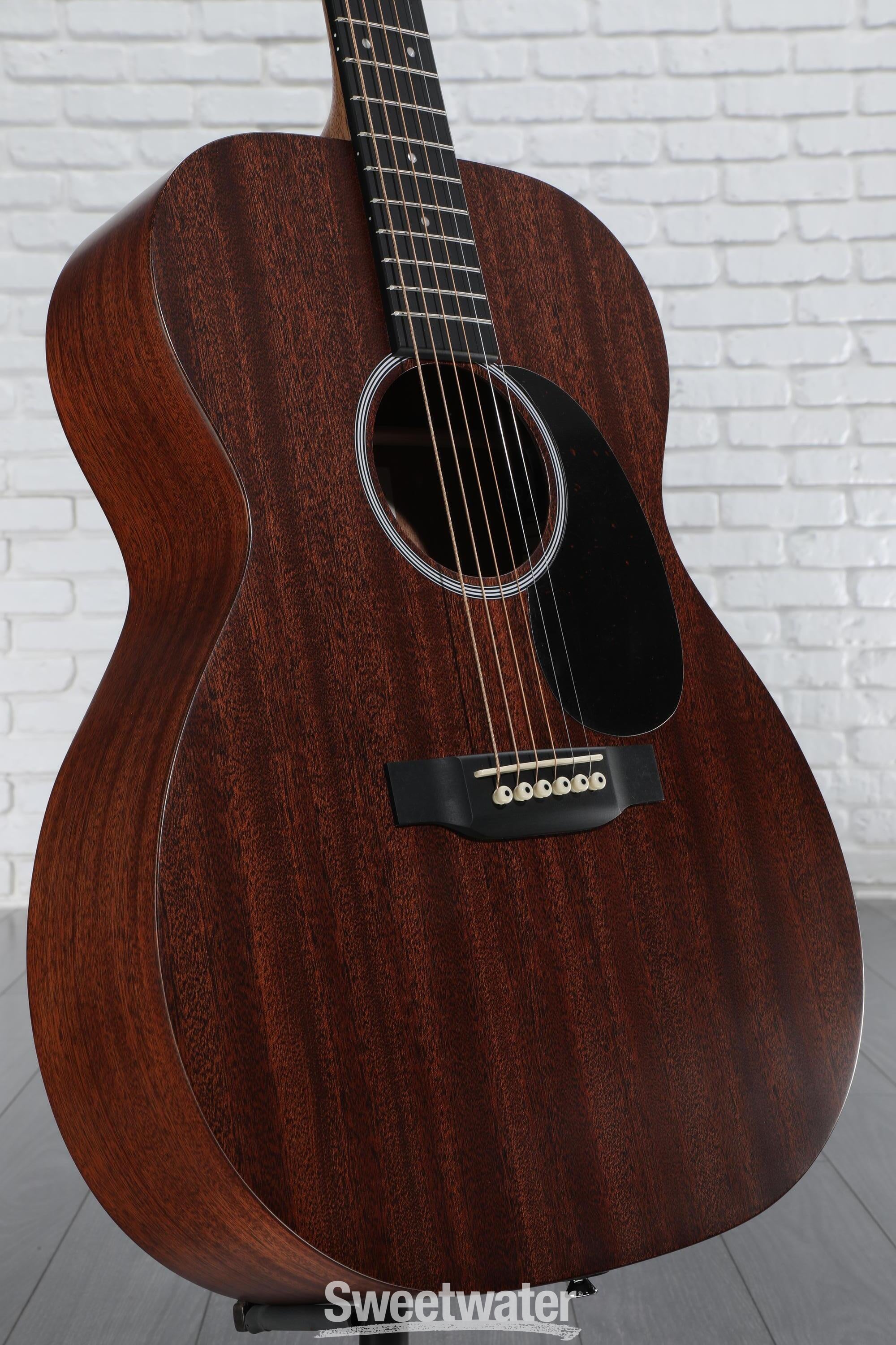 Martin 000-10E Acoustic-Electric Guitar - Natural Satin
