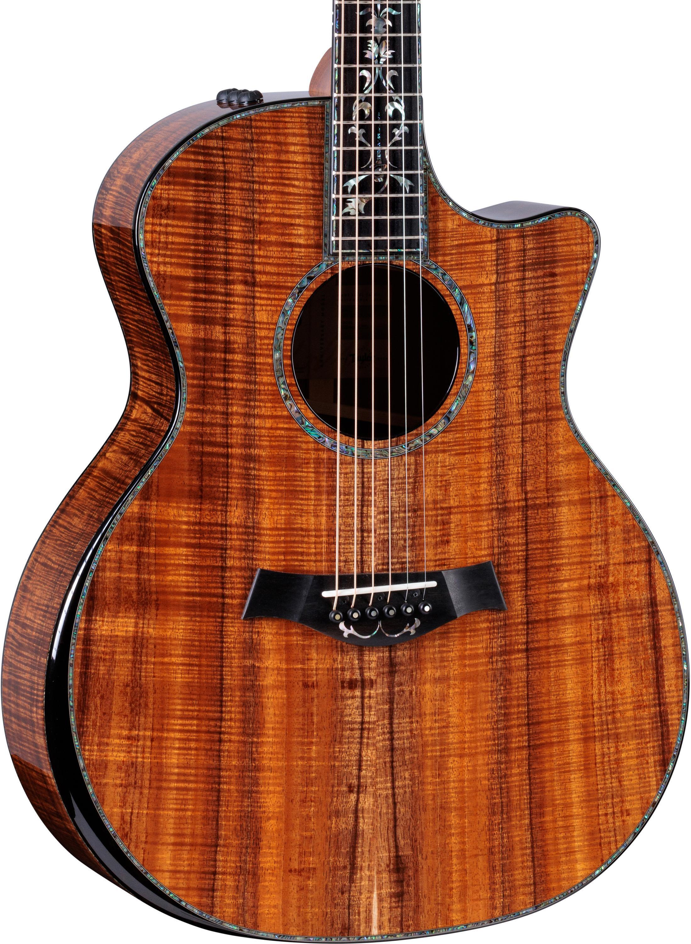 Taylor 50th-anniversary PS24ce LTD Acoustic-electric Guitar - Natural Koa