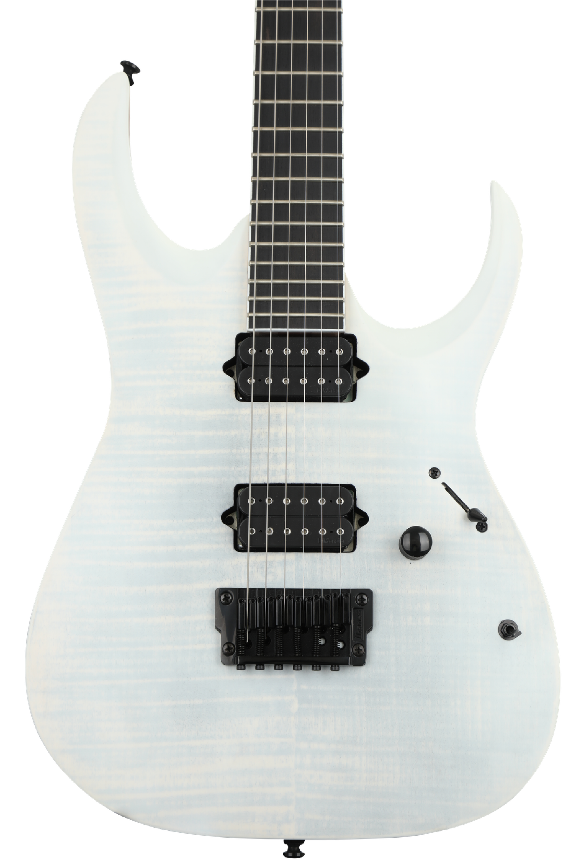 Ibanez Iron Label RGAIX6FM - White Frost Flat | Sweetwater