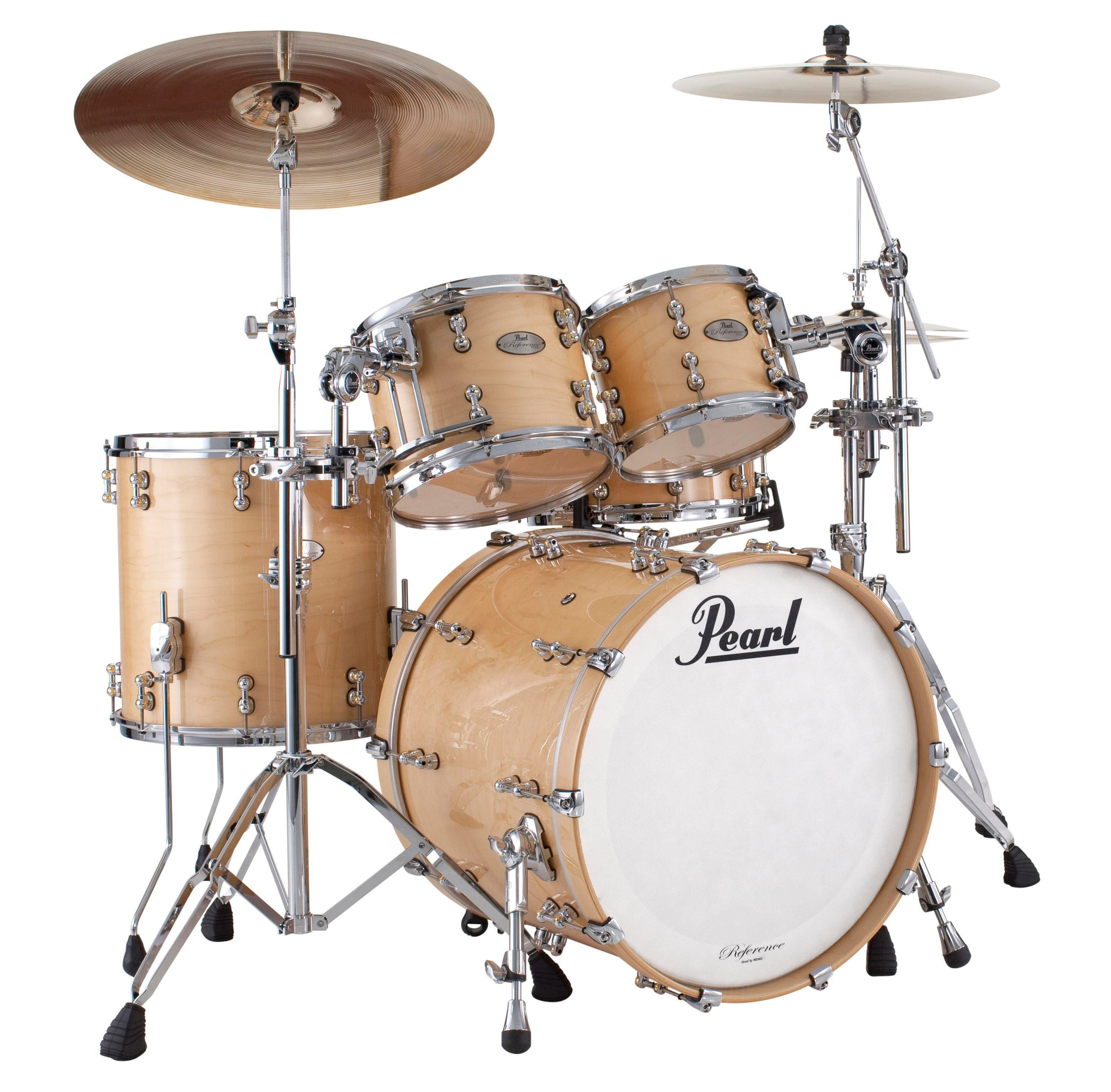 Pearl Reference RF924XSPC 5-Pieces Acoustic Drum Hybrid Shell Pack - Aged  Honey Burst