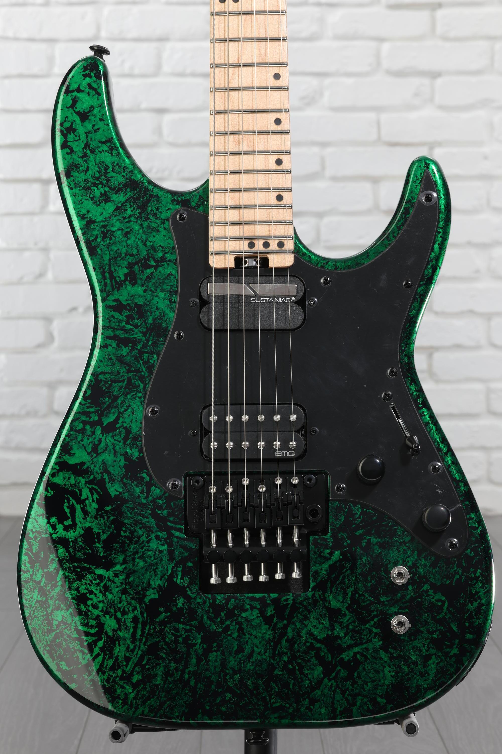 シェクターSunValleySuperShredder FR-S B. GRN Schecter Sun Valley Super Shredder FR S in Birch Green BGRN SKU