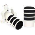 Photo of Rode PodMic Cardioid Dynamic Broadcast Microphone with Pop Filter - White
