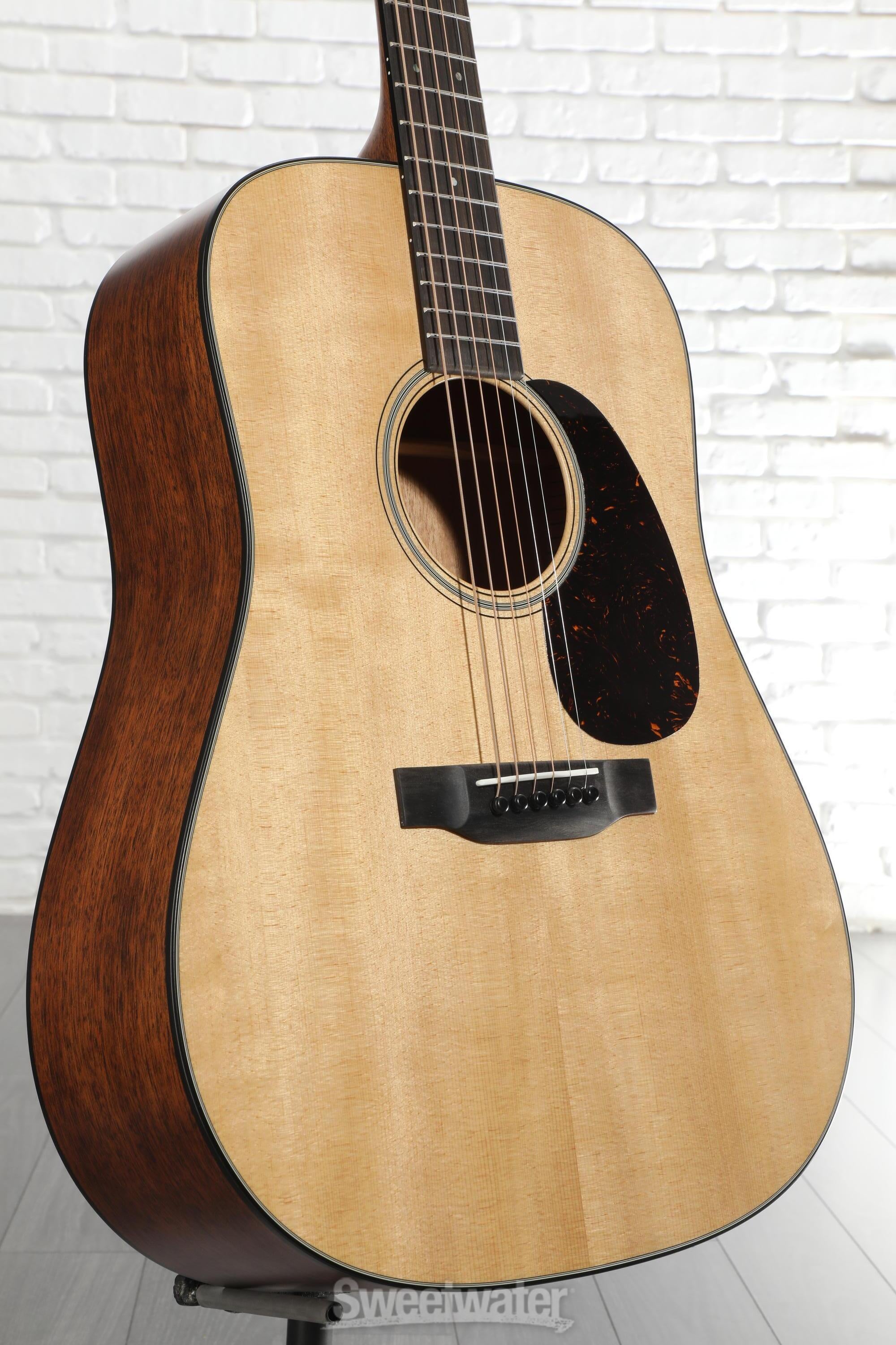 Martin D-18 Satin Standard Series Acoustic Guitar - Satin Natural