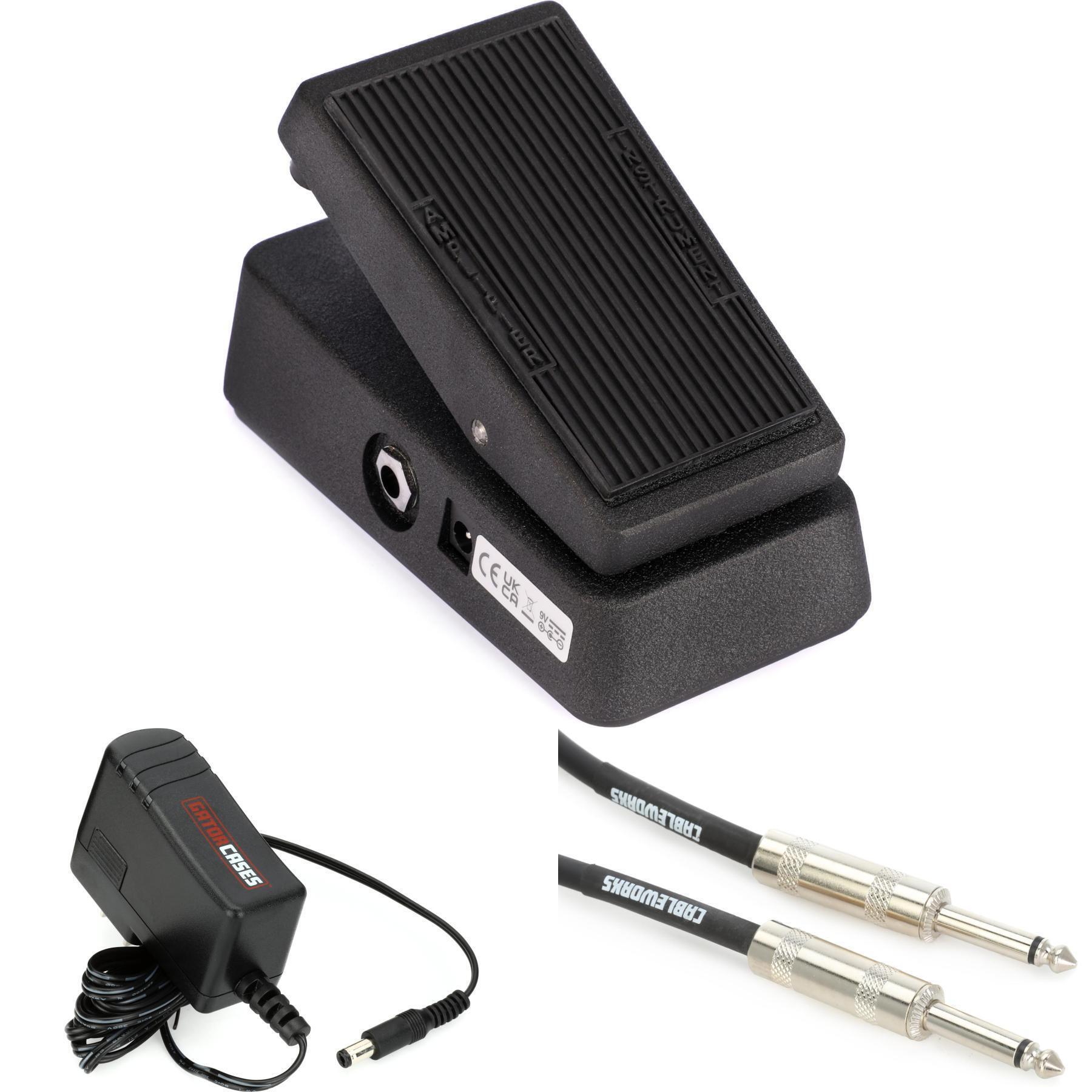 Dunlop Mini 535Q Wah Pedal with EBS Patch Cables | Sweetwater