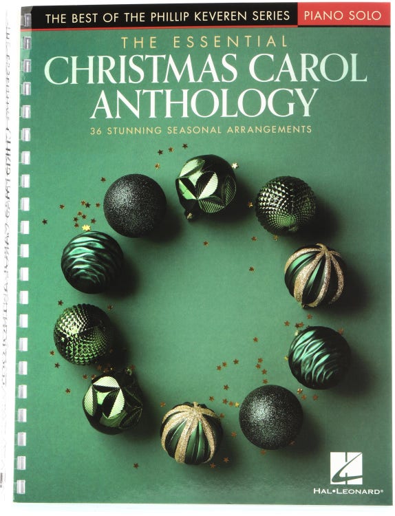Hal Leonard The Essential Christmas Carol Anthology Solo Piano Songbook