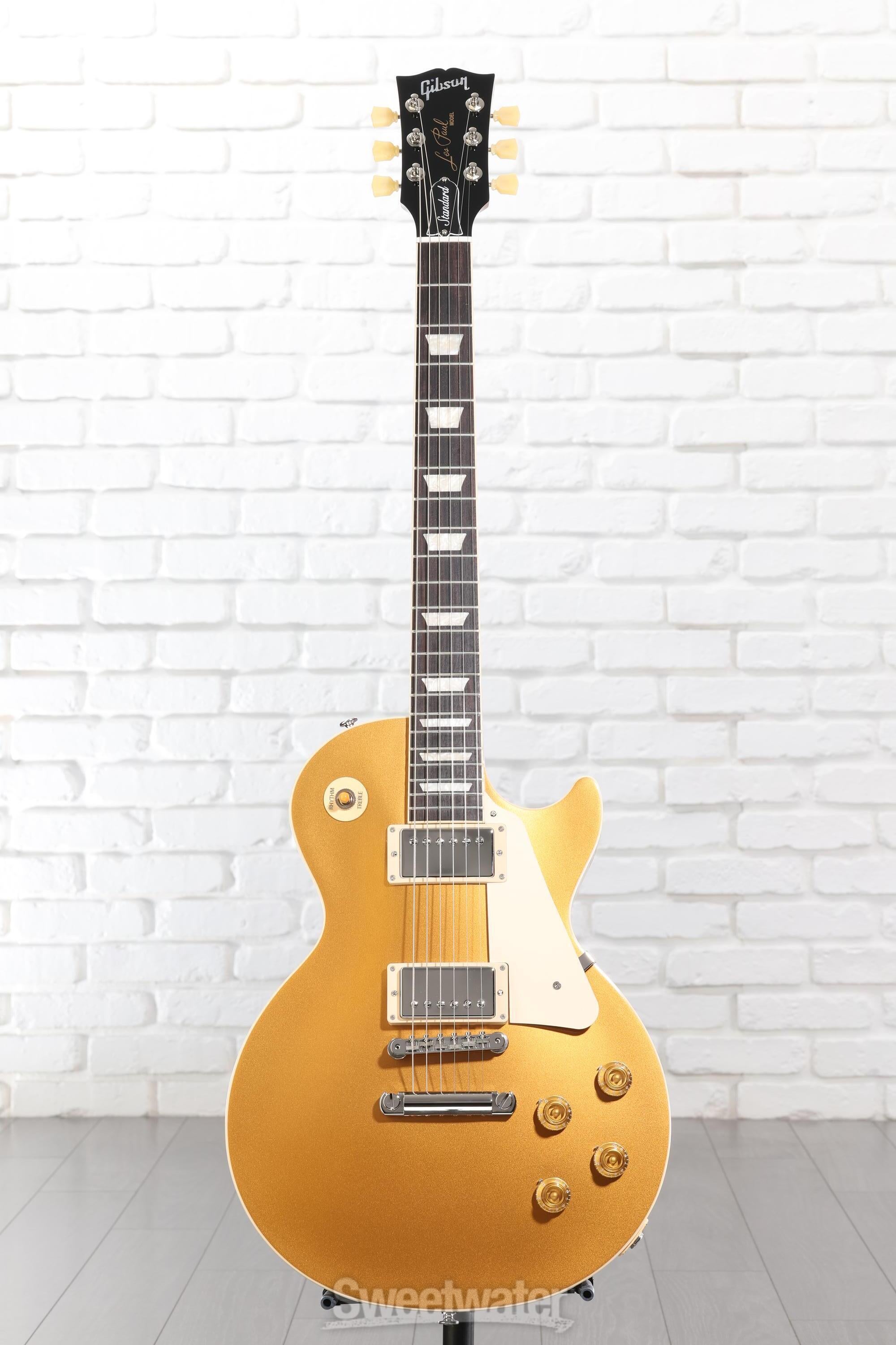 Gibson Les Paul Standard '50s Electric Guitar - Gold Top | Sweetwater