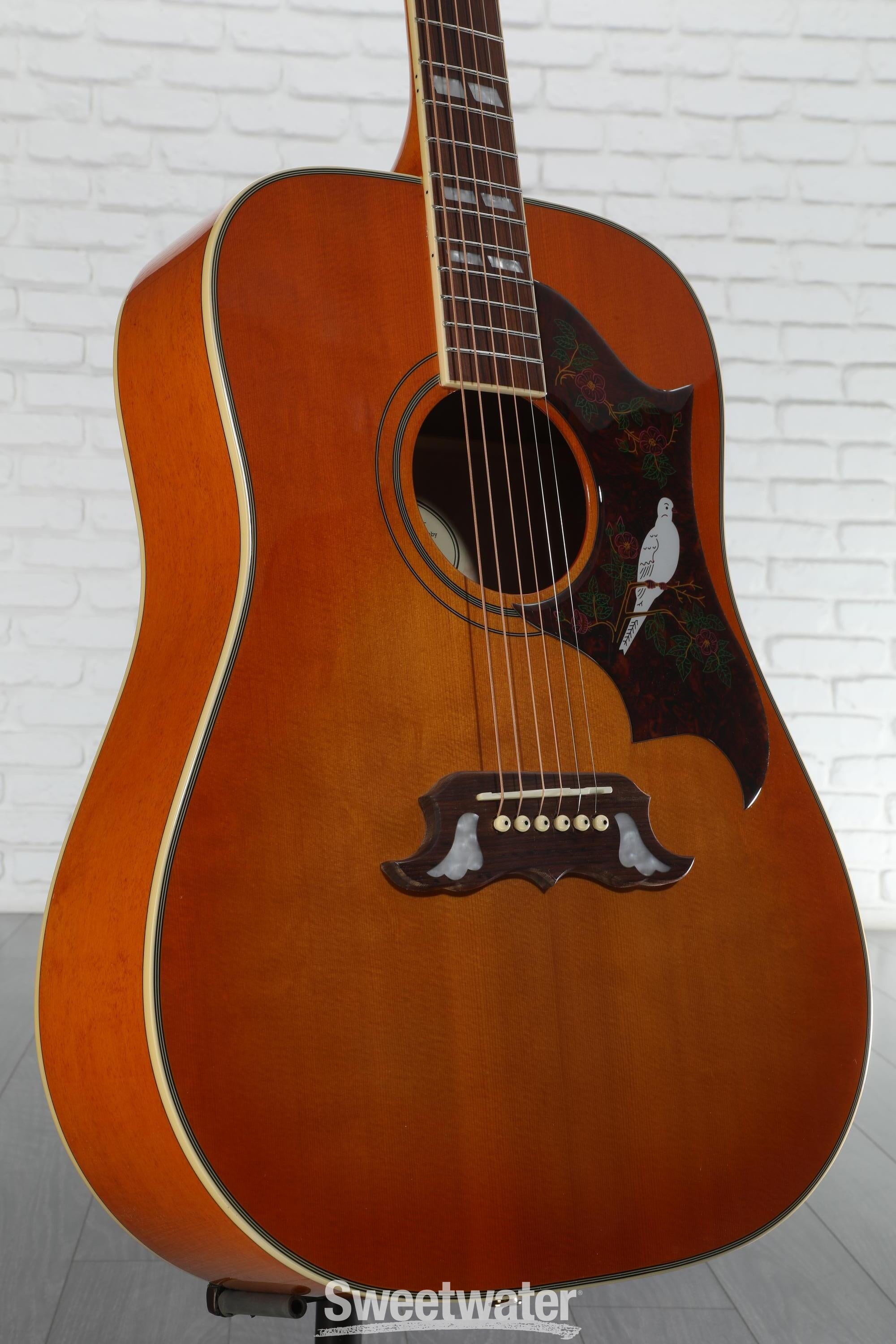 Epiphone Dove Studio Acoustic-electric Guitar - Violin Burst