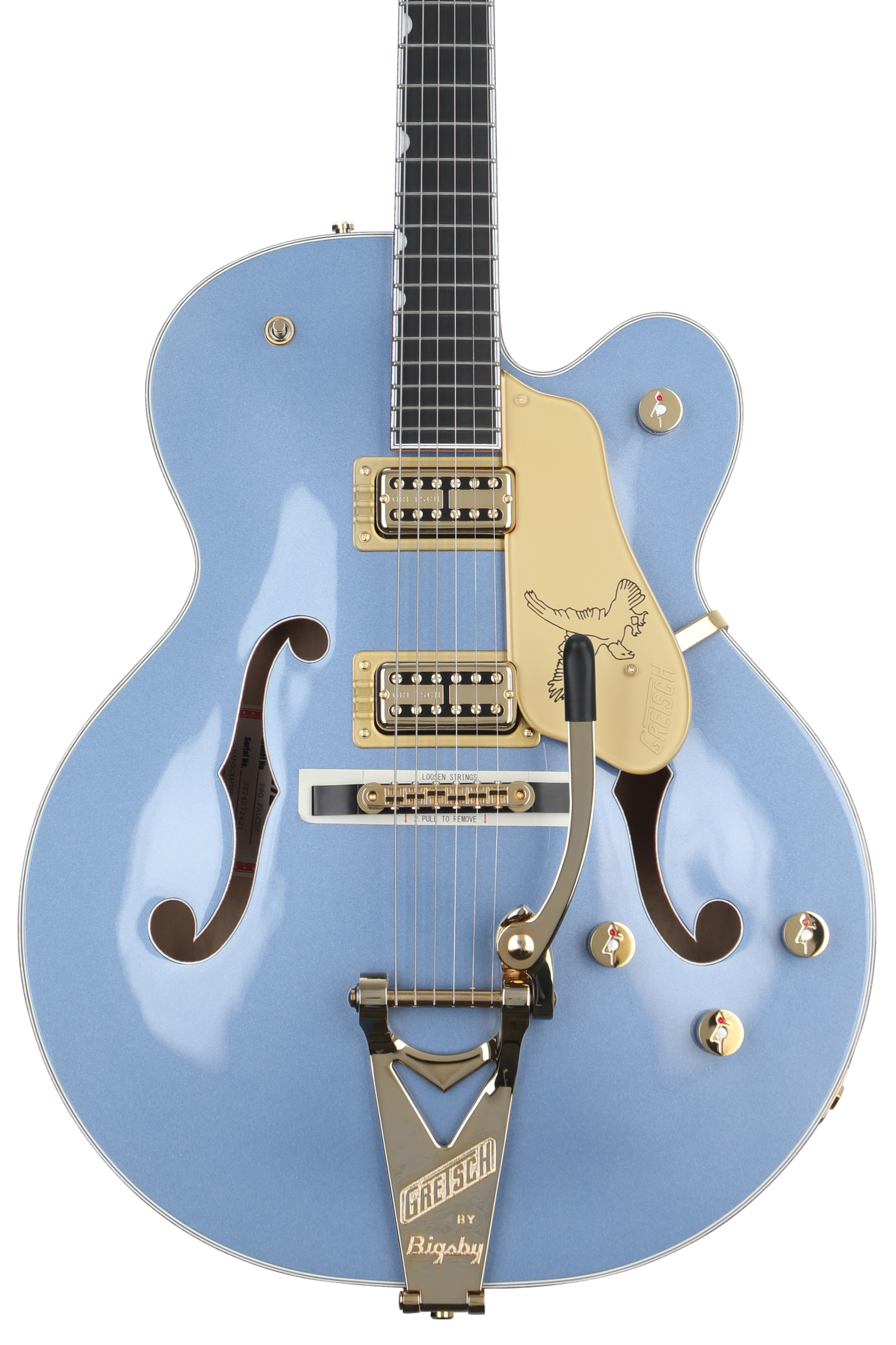 Gretsch Professional Falcon Hollowbody Electric Guitar - Cerulean