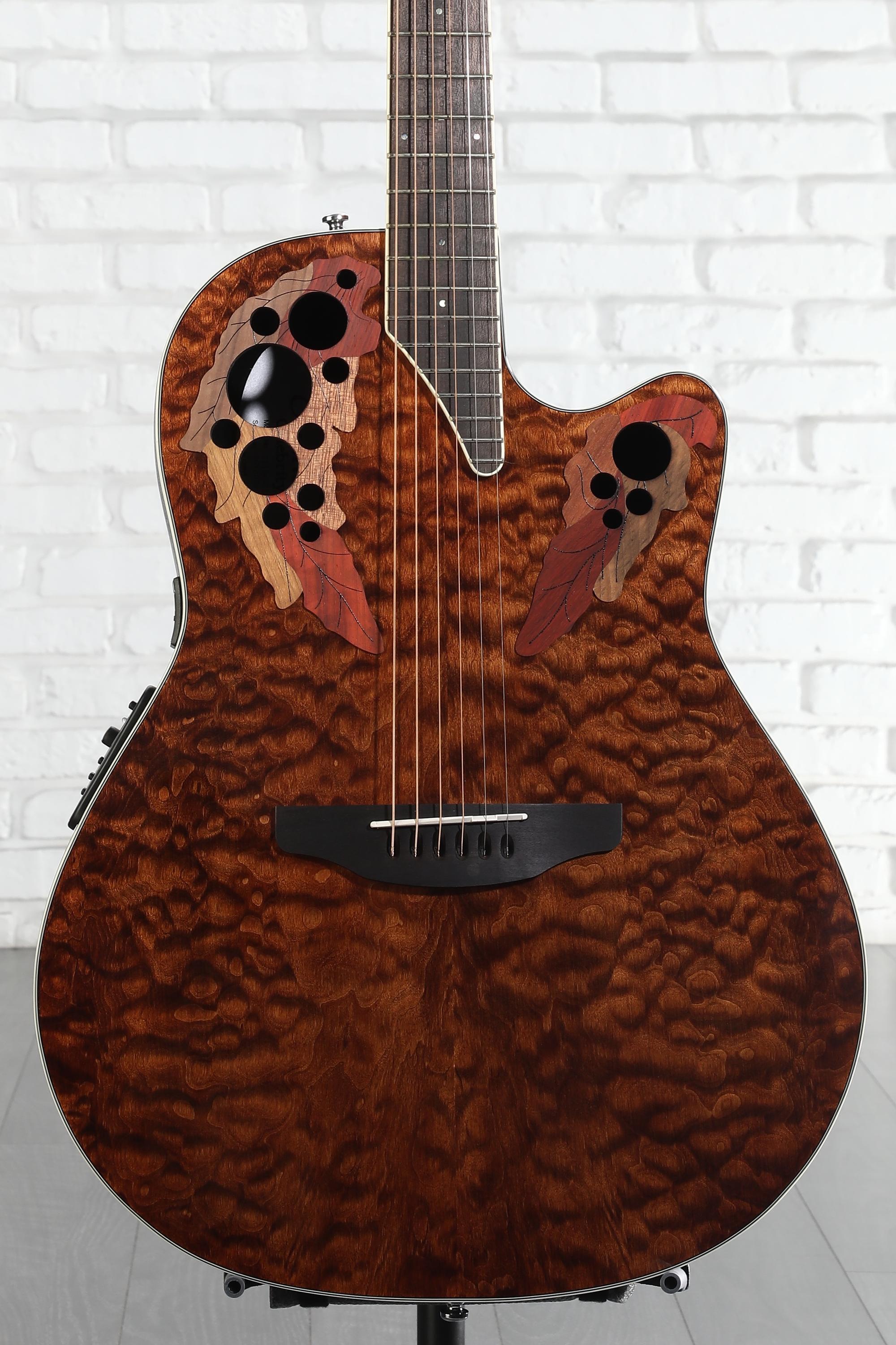 Ovation Celebrity Elite CE48P-TGE Super Shallow Acoustic-Electric