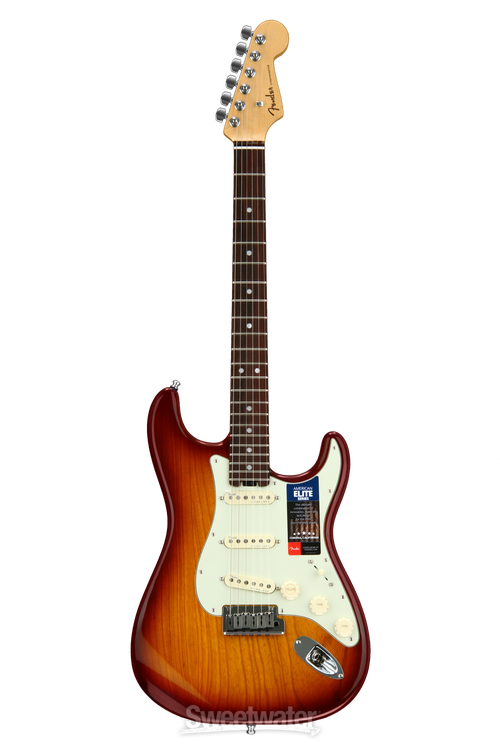 Fender American Elite Stratocaster - Tobacco Sunburst with Rosewood  Fingerboard