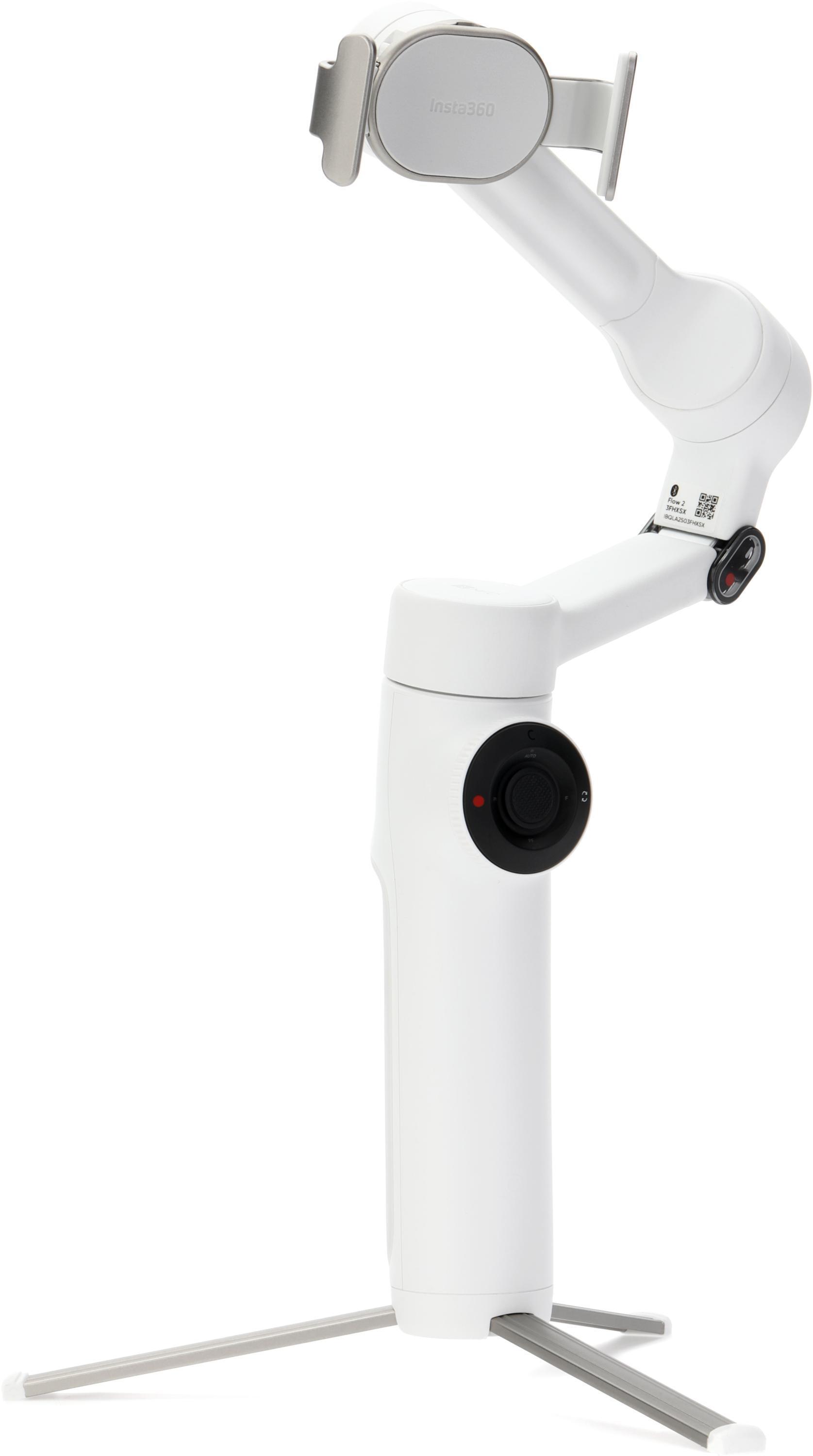 Insta360 Flow 2 Gimbal - Summit White | Sweetwater