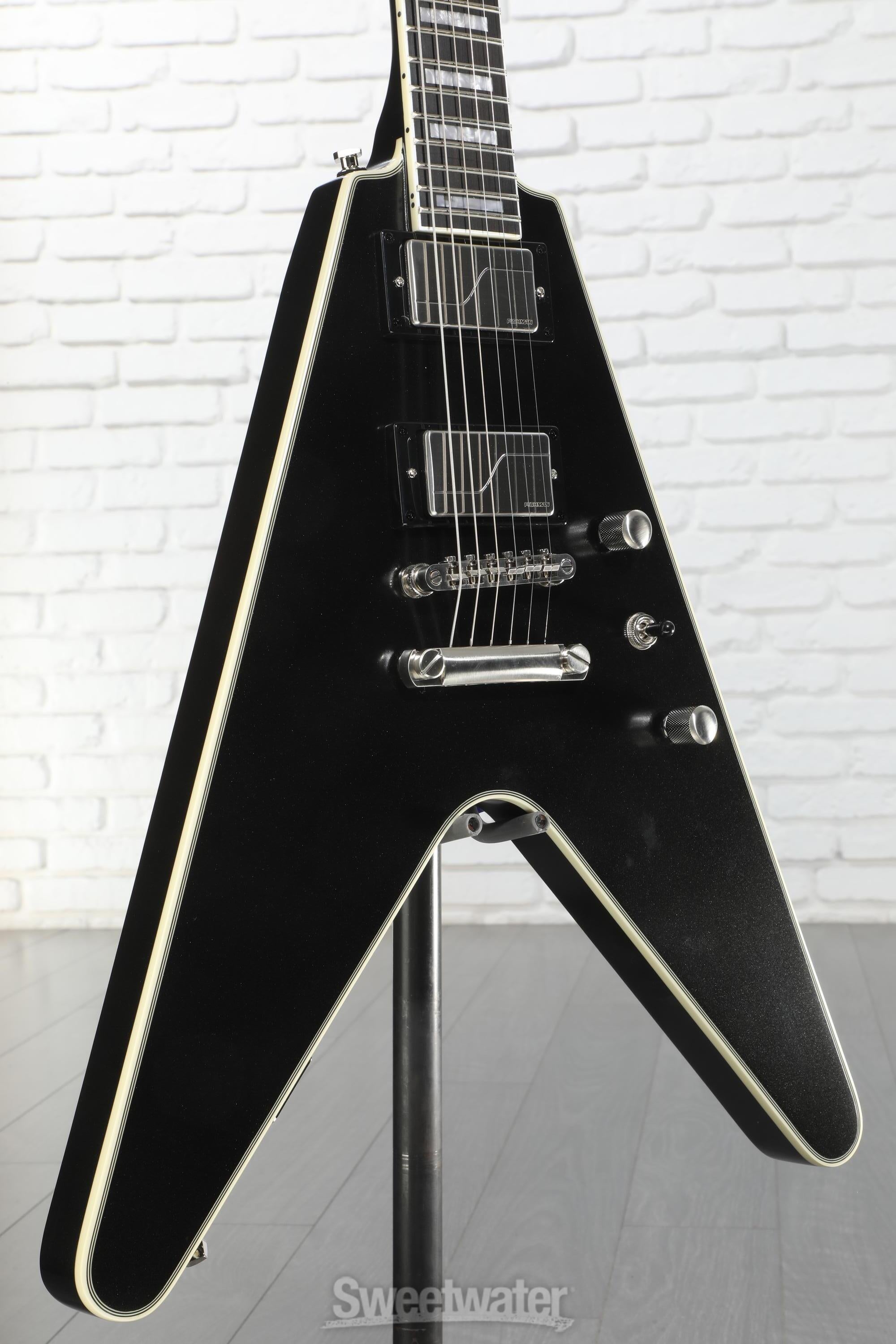 Epiphone Flying V ブラックエレキギター Epiphone Epiphone Flying V – Gibson