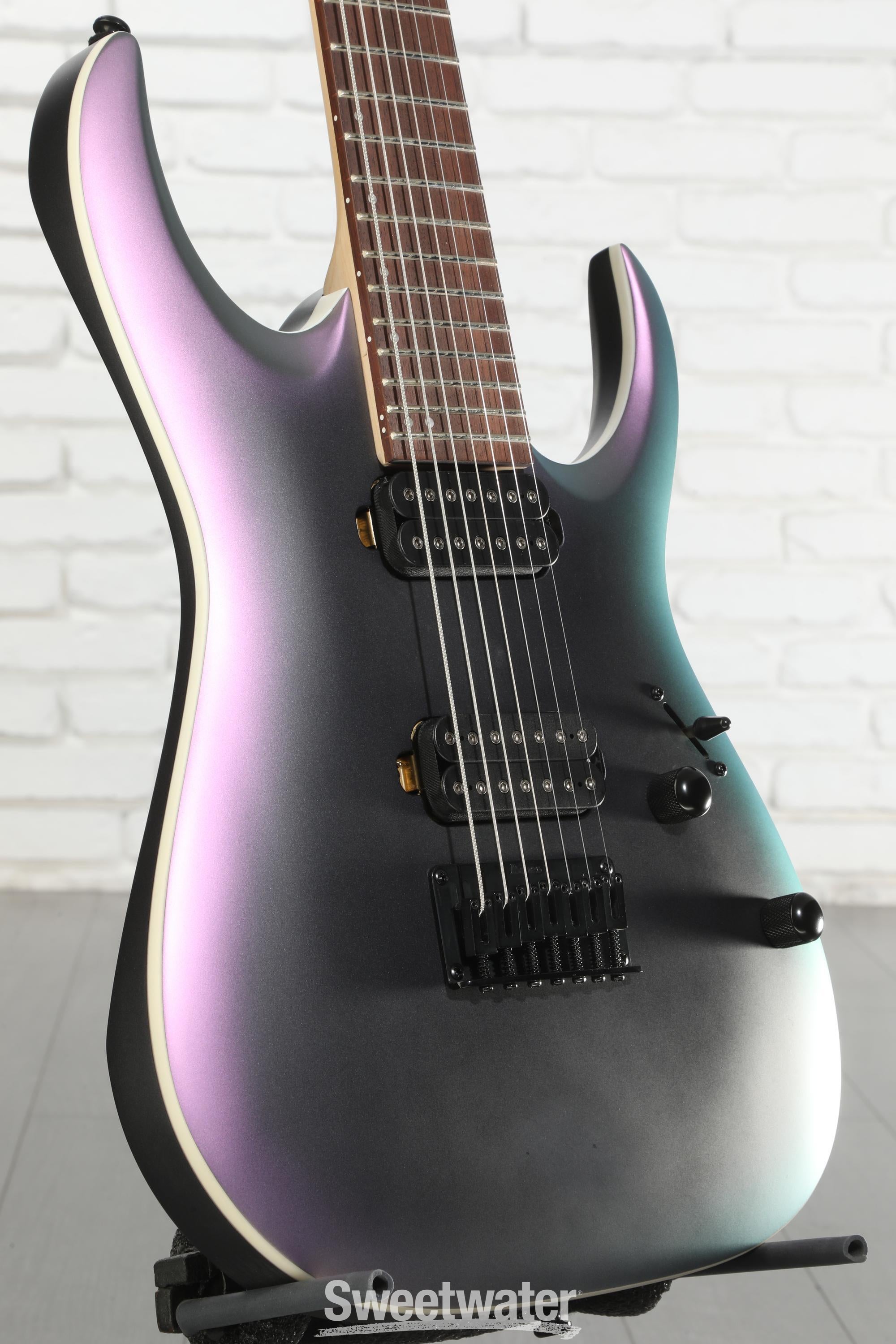 Ibanez Standard RGA742EX 7-string Electric Guitar - Black Aurora