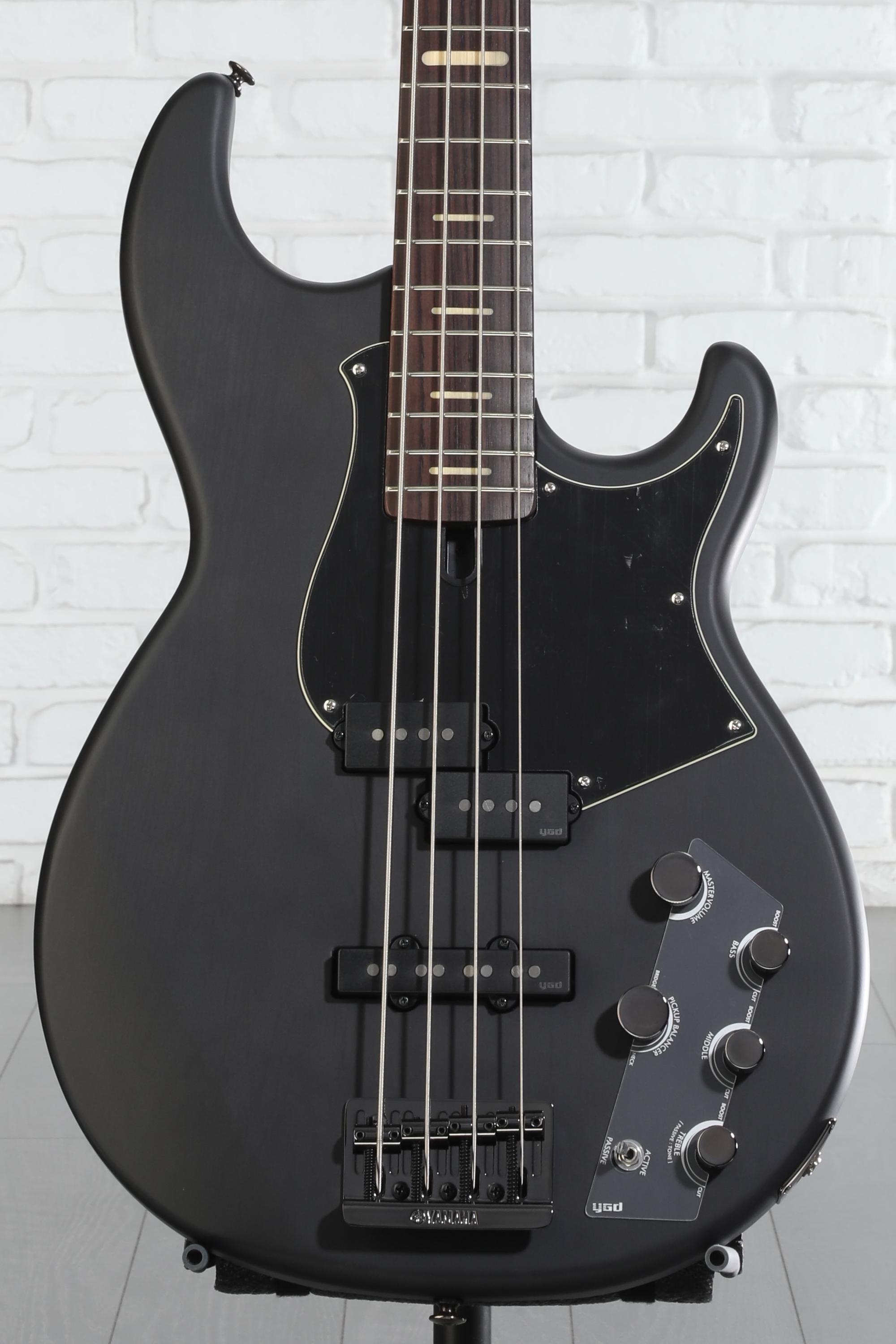【11041】YAMAHA BB734A DCS Yamaha BB734A 4-string Bass Guitar - Translucent Matte Black