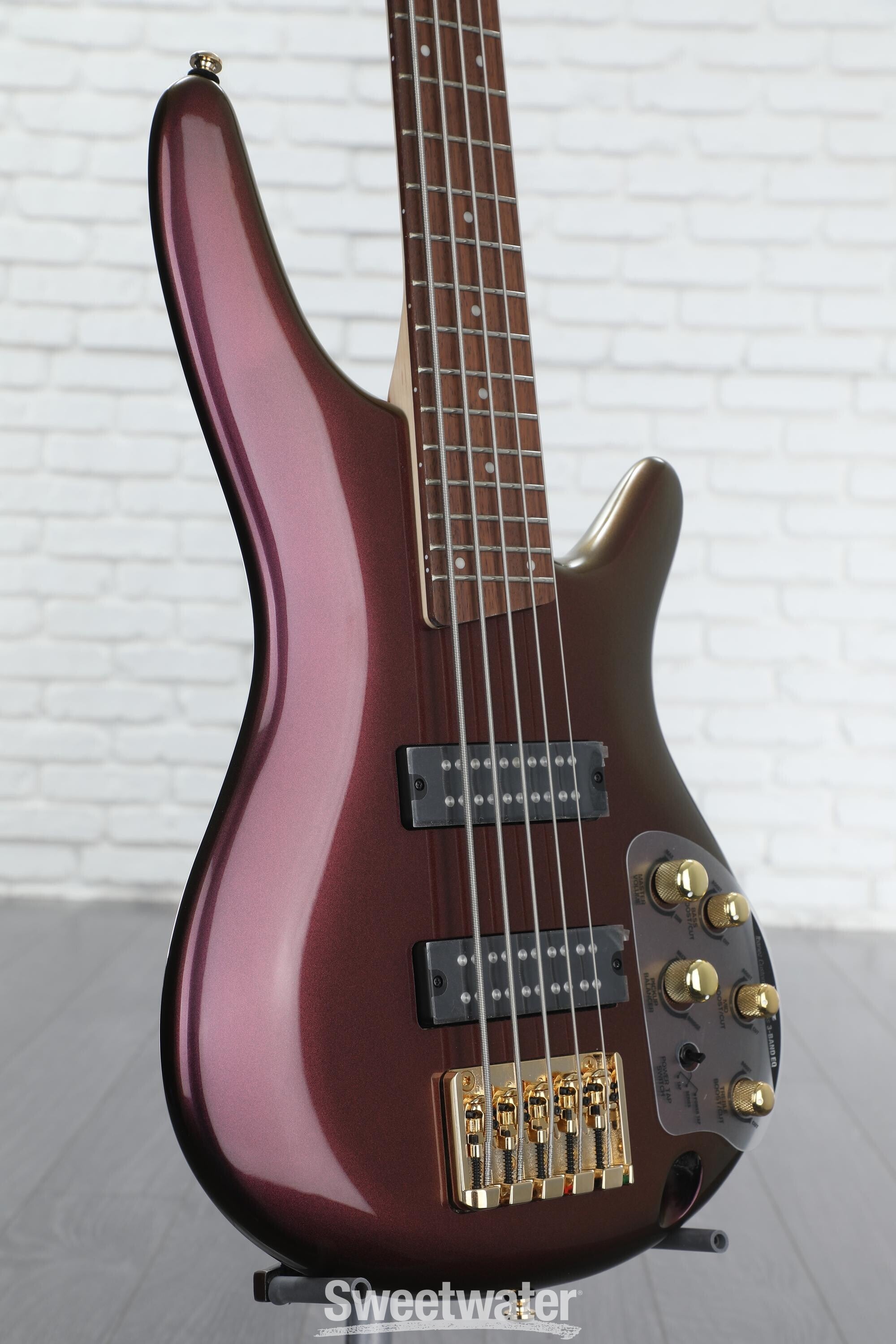 Ibanez SR305EDX 5-string Electric Bass - Rose Gold Chameleon