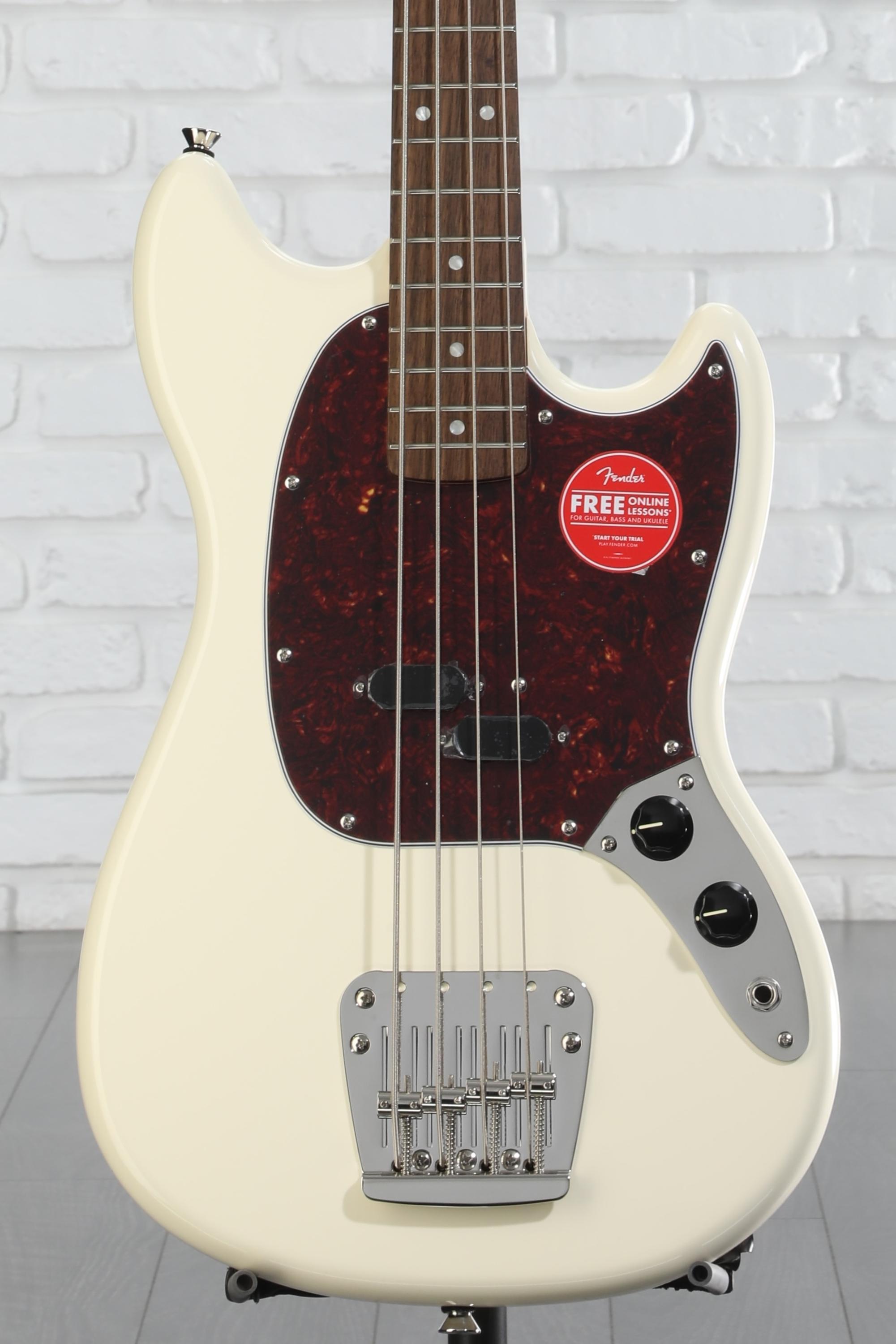 Squier Classic Vibe '60s Mustang Bass - Olympic White
