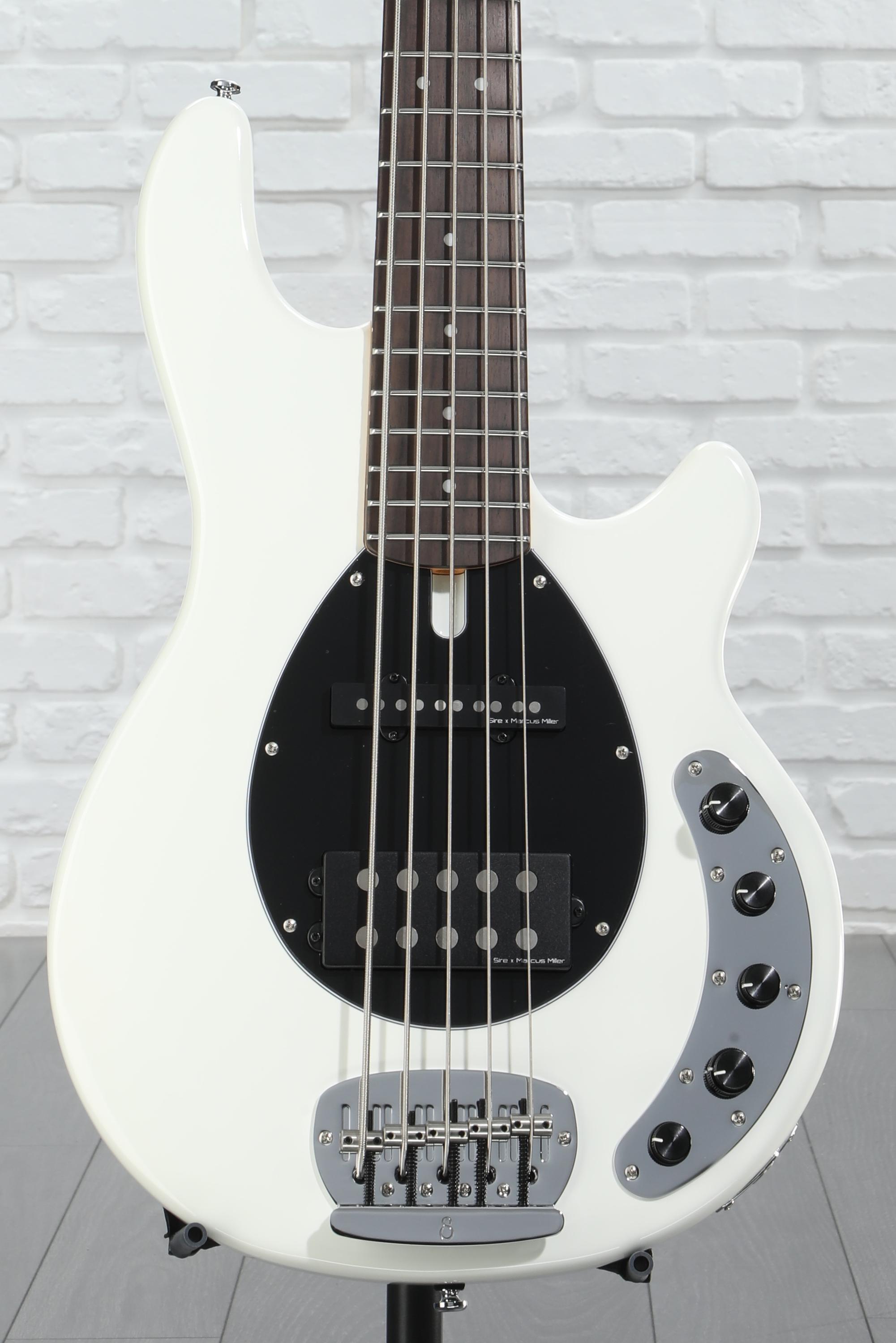 口コミ・レビュー評価が高いおすすめ人気商品の通販 Sire Marcus Miller Z7 5-string Bass Guitar - Antique White ベース