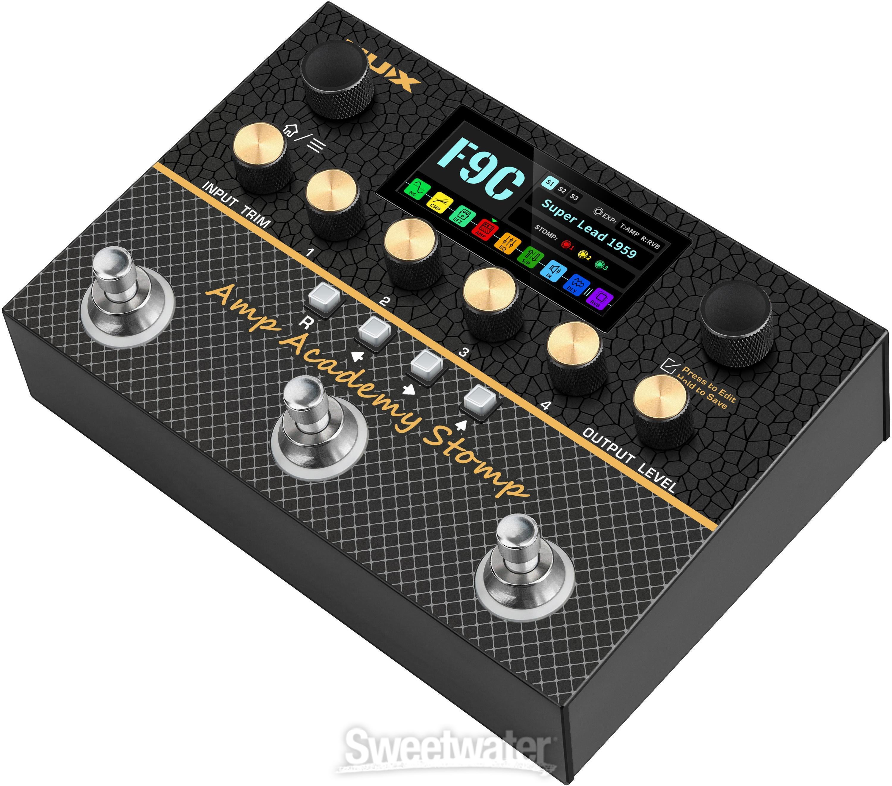 NUX Amp Academy Stomp Modeler Pedal | Sweetwater