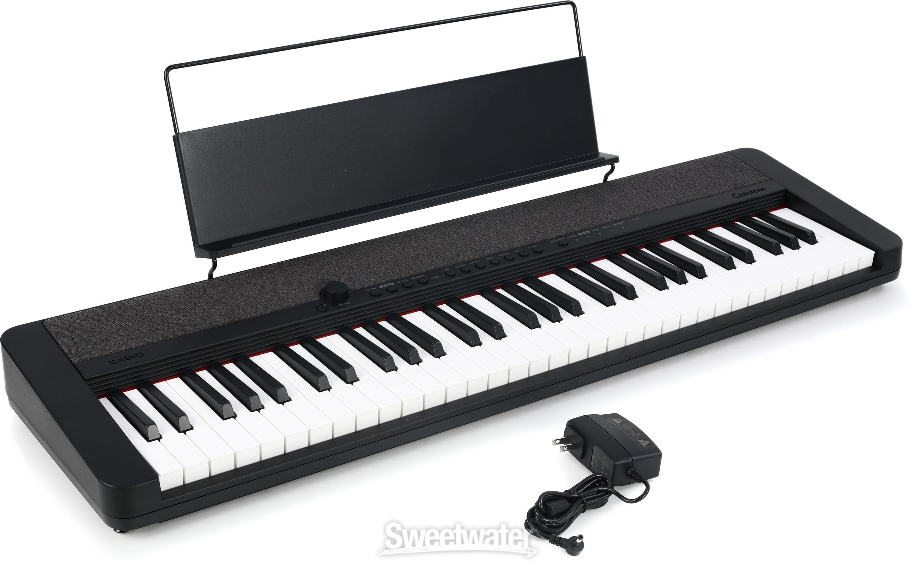 Casio CT-S1 61-key Portable Keyboard - Black | Sweetwater