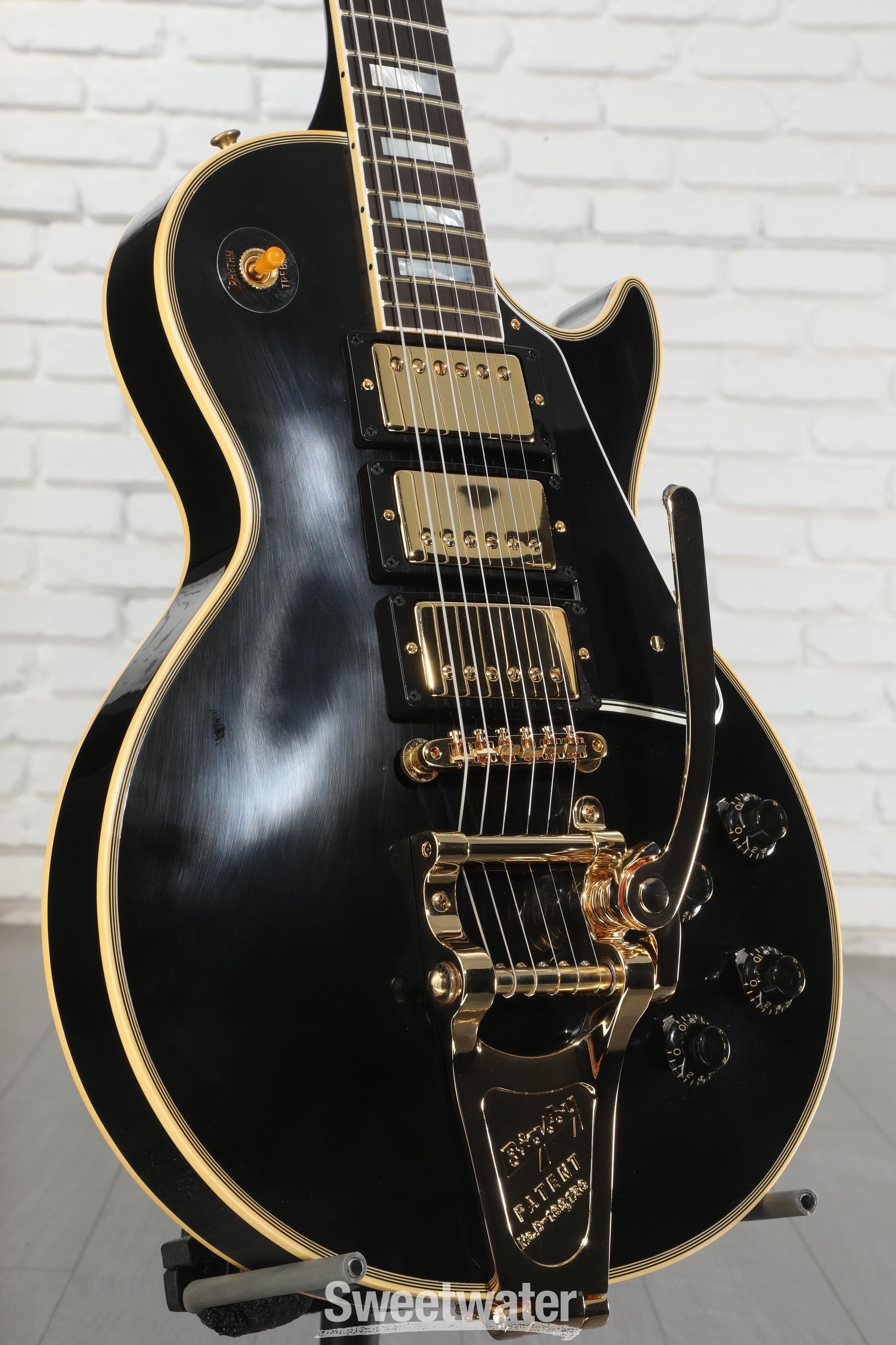 Gibson Custom 1957 Les Paul Custom Reissue Electric Guitar - Ebony