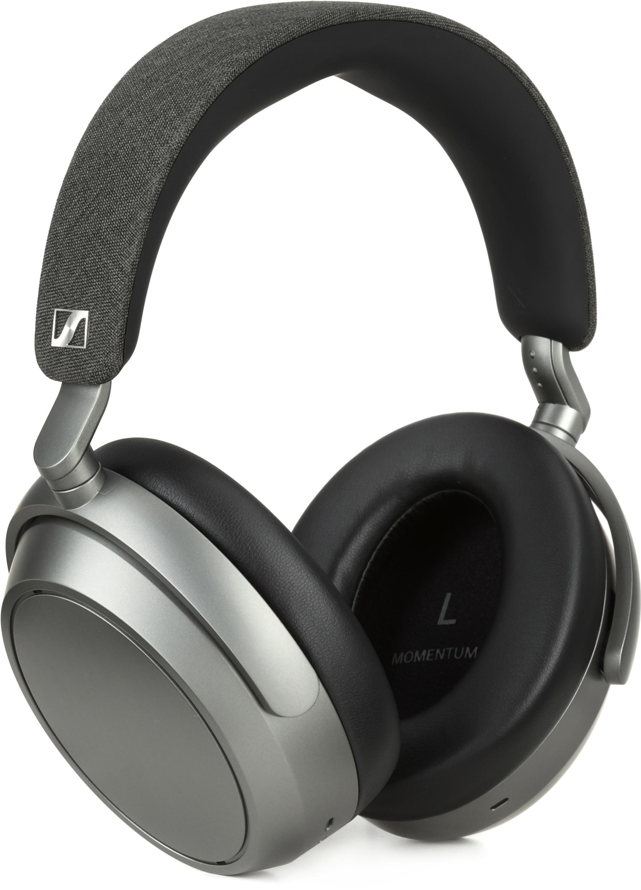 Sennheiser M4AEBT Momentum 4 Wireless Headphones - Graphite | Sweetwater