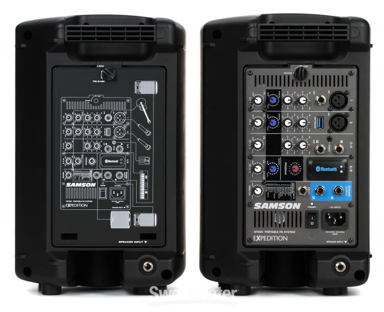 Samson XP300 300W Portable PA System Sweetwater